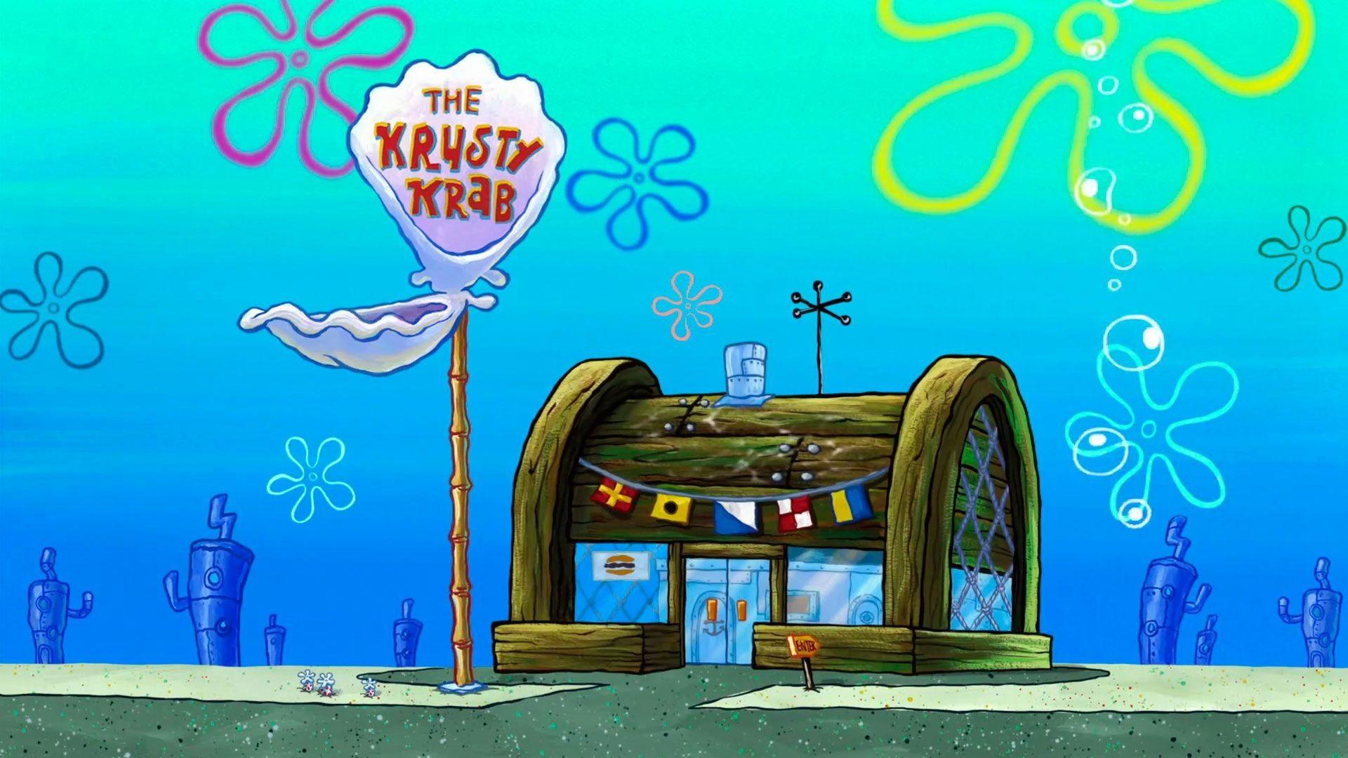 1920x1080 Aesthetic Spongebob Desktop Wallpaper