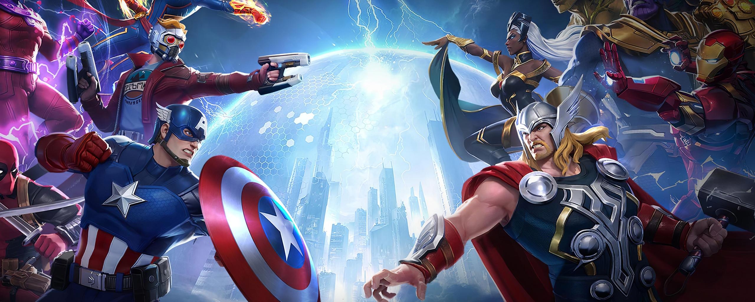 2560x1024 Wallpaper 4k Marvel Super War Wallpaper