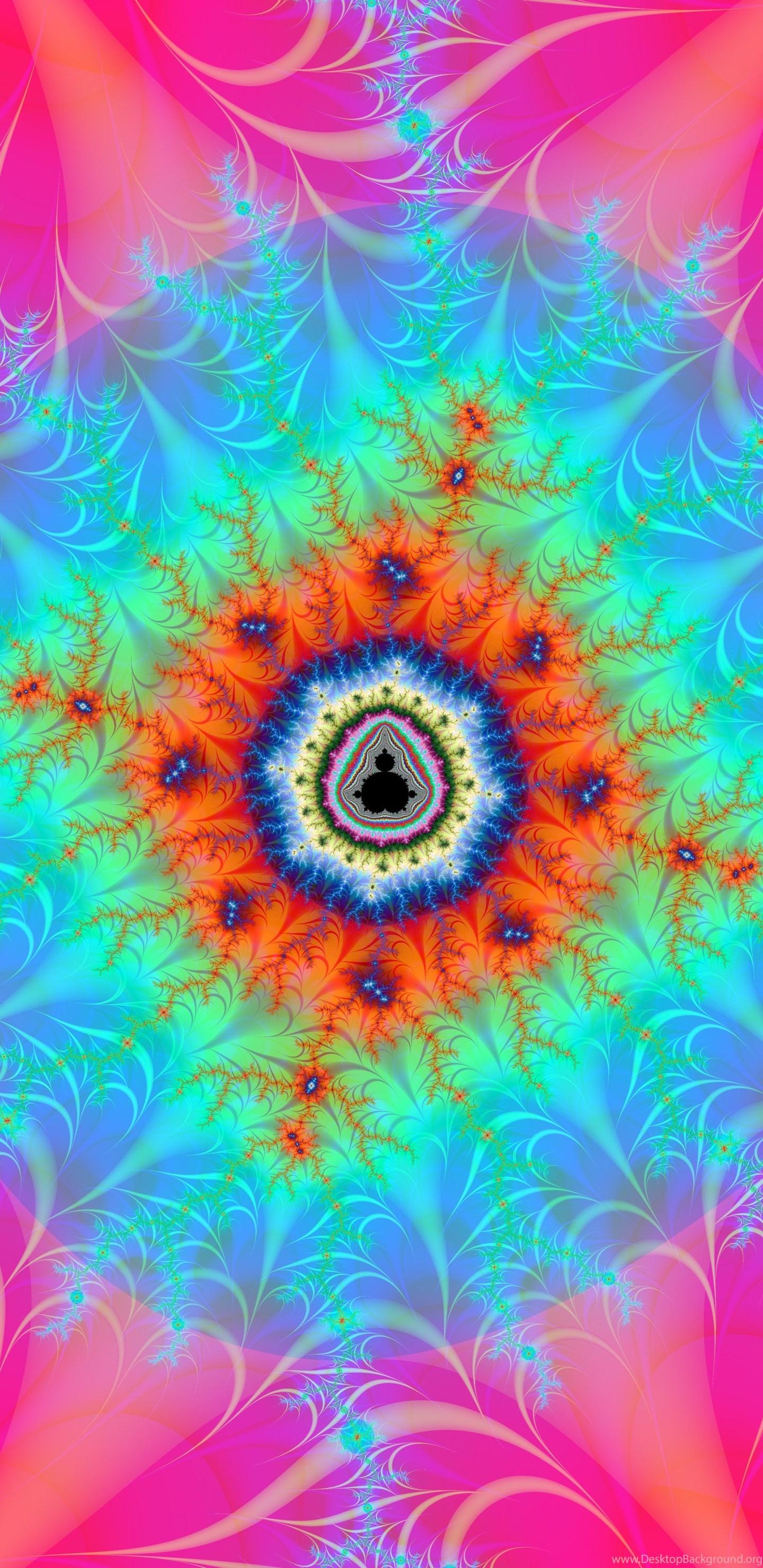 1440x2960 Fractal, Abstract, Psychedelic Wallpaper HD / Desktop And Mobile. Desktop Background