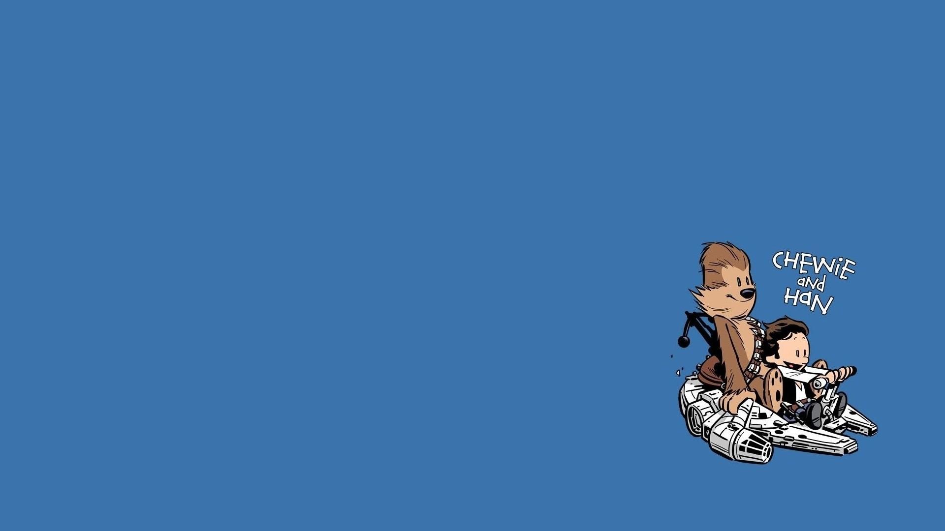 1920x1080 #minimalism, #Calvin and Hobbes, #Back to the Future, #simple background, #humor, wallpaper. Mocah HD Wallpaper