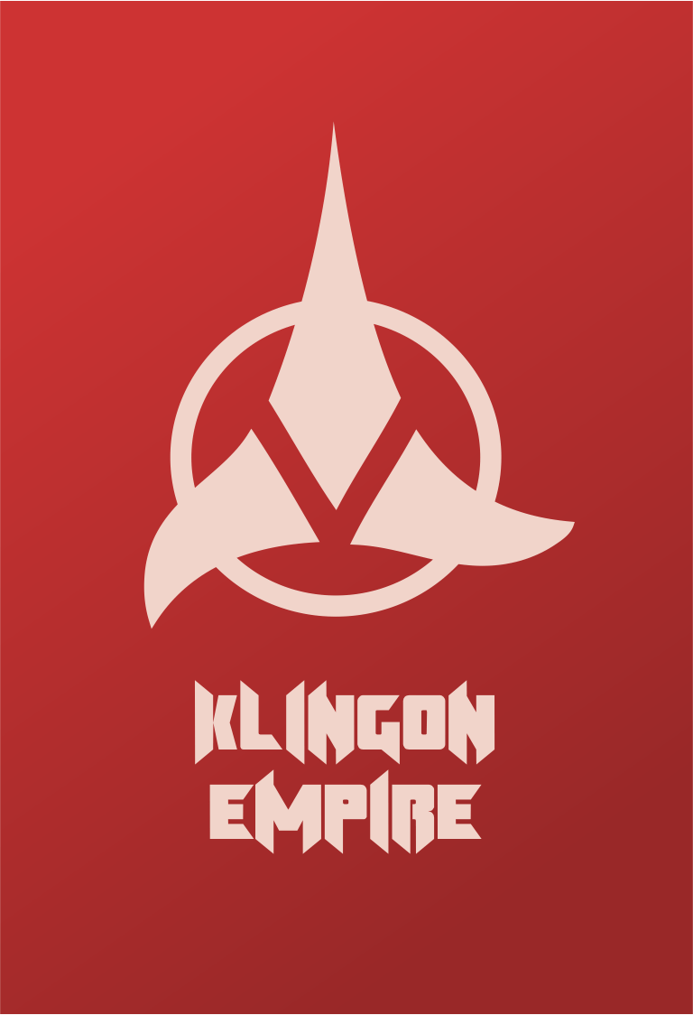 768x1124 Star Trek Logo Klingon Empire Flat Design. Star trek klingon, Star trek logo, Star trek wallpaper