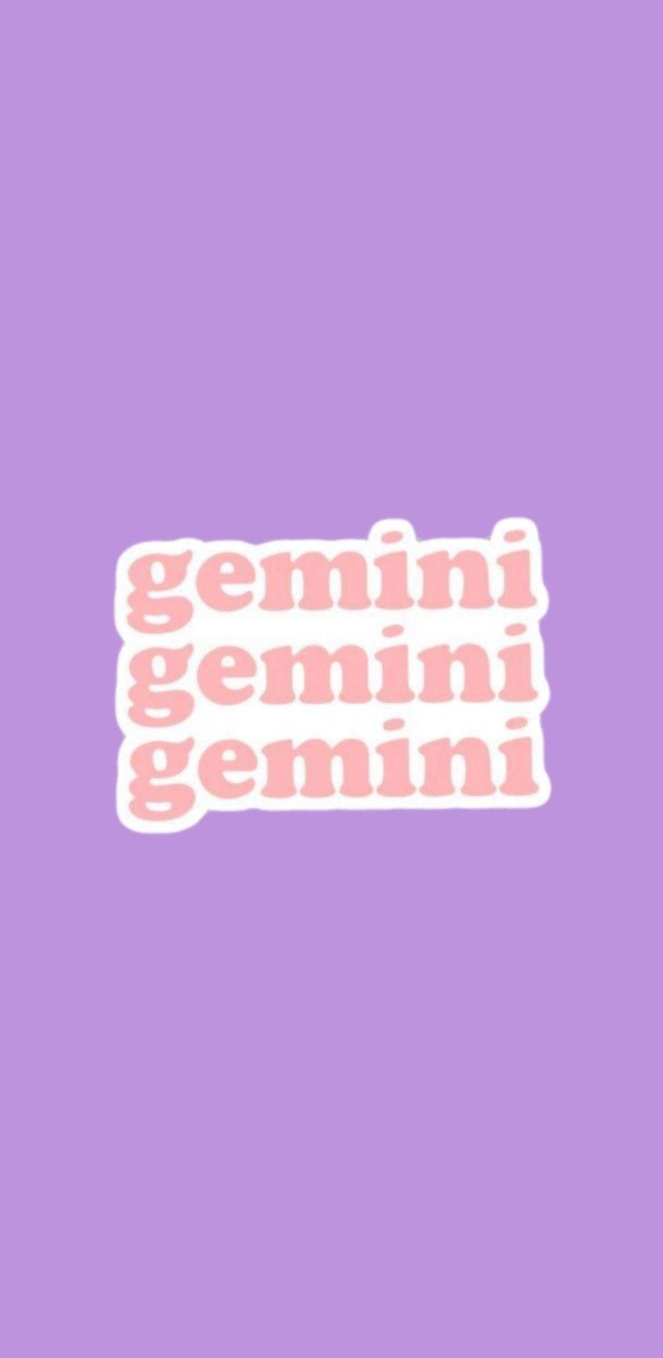 937x1920 Gemini Aesthetic Wallpaper Yellow