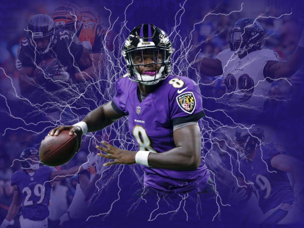 1024x768 Lamar Jackson Computer Wallpaper