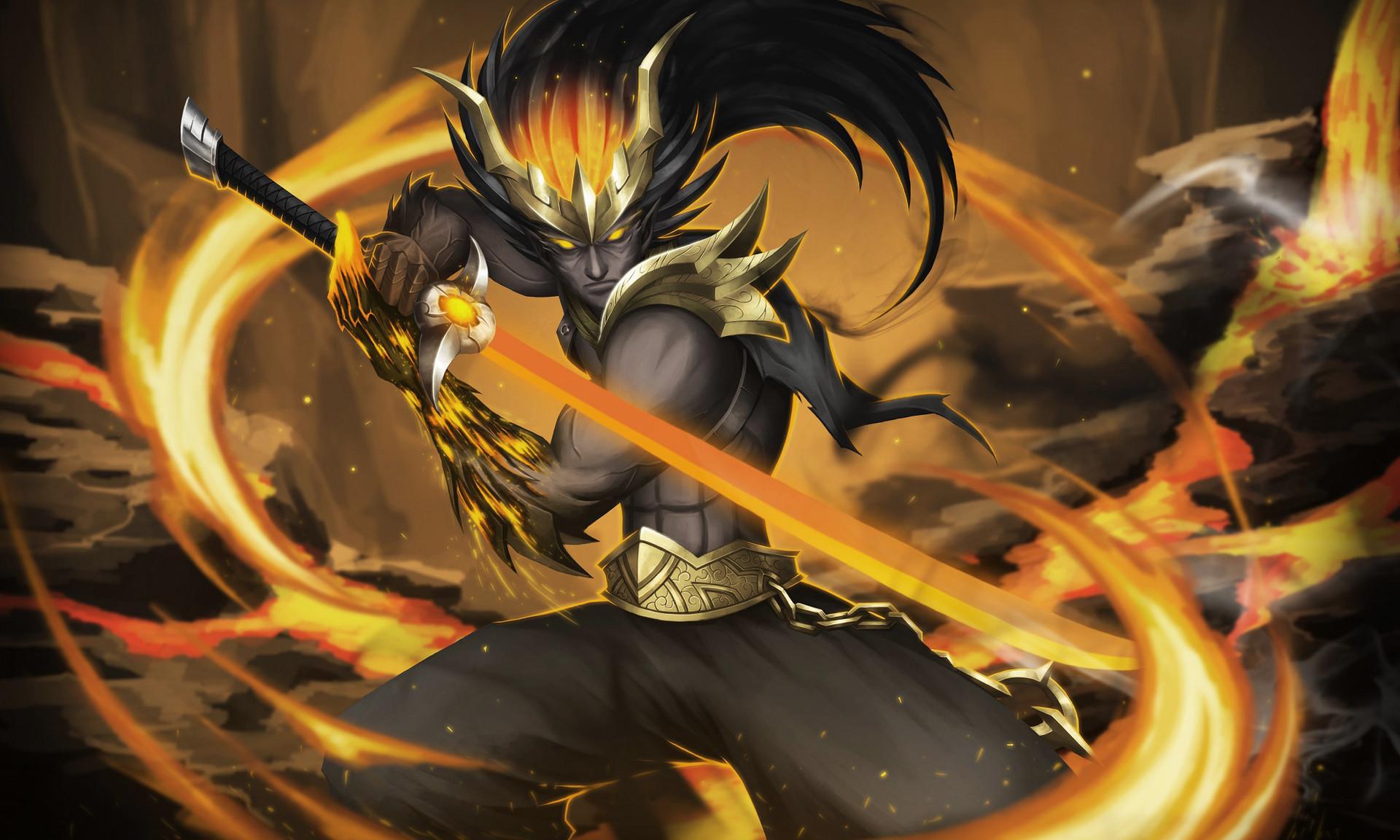 1920x1152 Nightbringer Yasuo, Han Lam