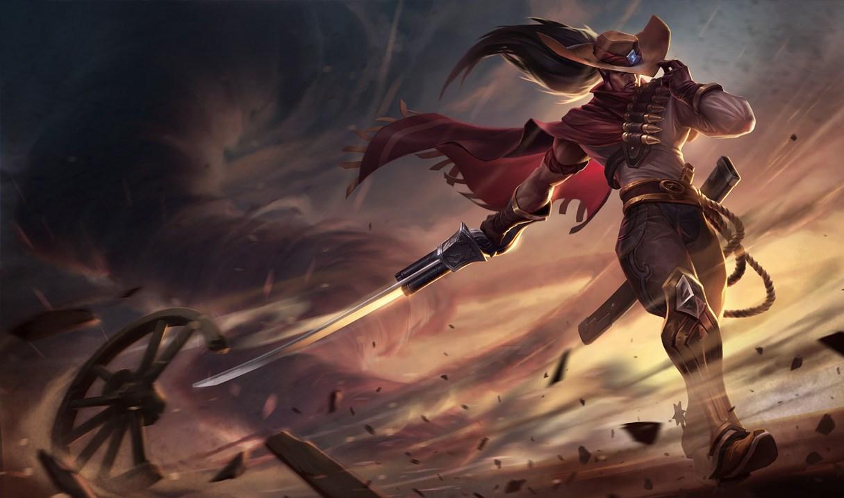 1215x717 4K wallpaper: League Of Legends Nightbringer Yasuo Wallpaper