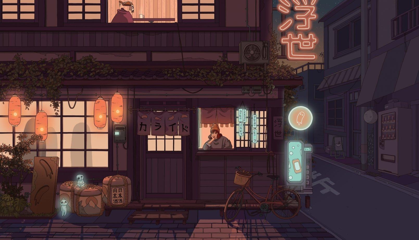 Lo Fi Cafe Wallpapers - Top Free Lo Fi Cafe Backgrounds - WallpaperAccess