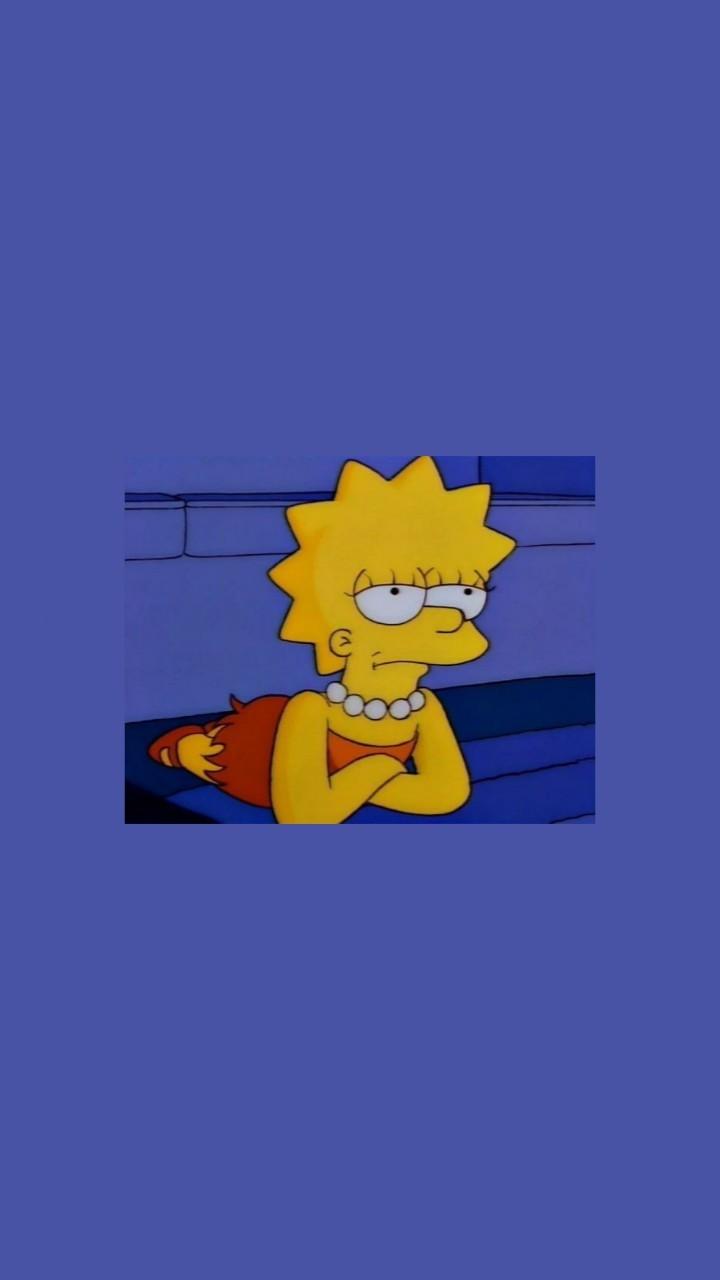 720x1280 lisa simpson wallpaper