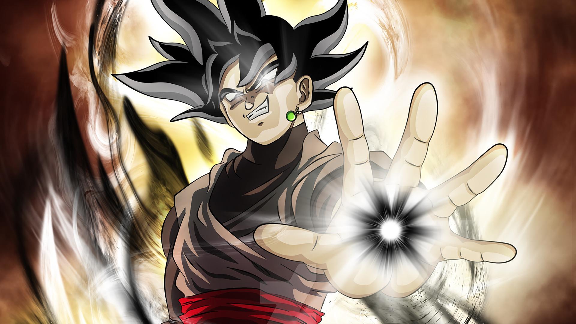 1920x1080 Black Goku Dragon Ball Super Wallpaper:1920x1080
