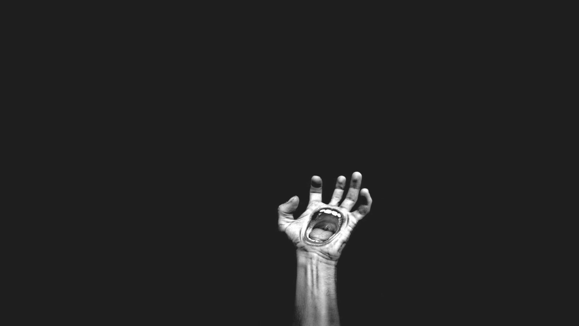 1920x1080 #horror, #hands, #artwork, #simple background, #simple wallpaper. Mocah HD Wallpaper