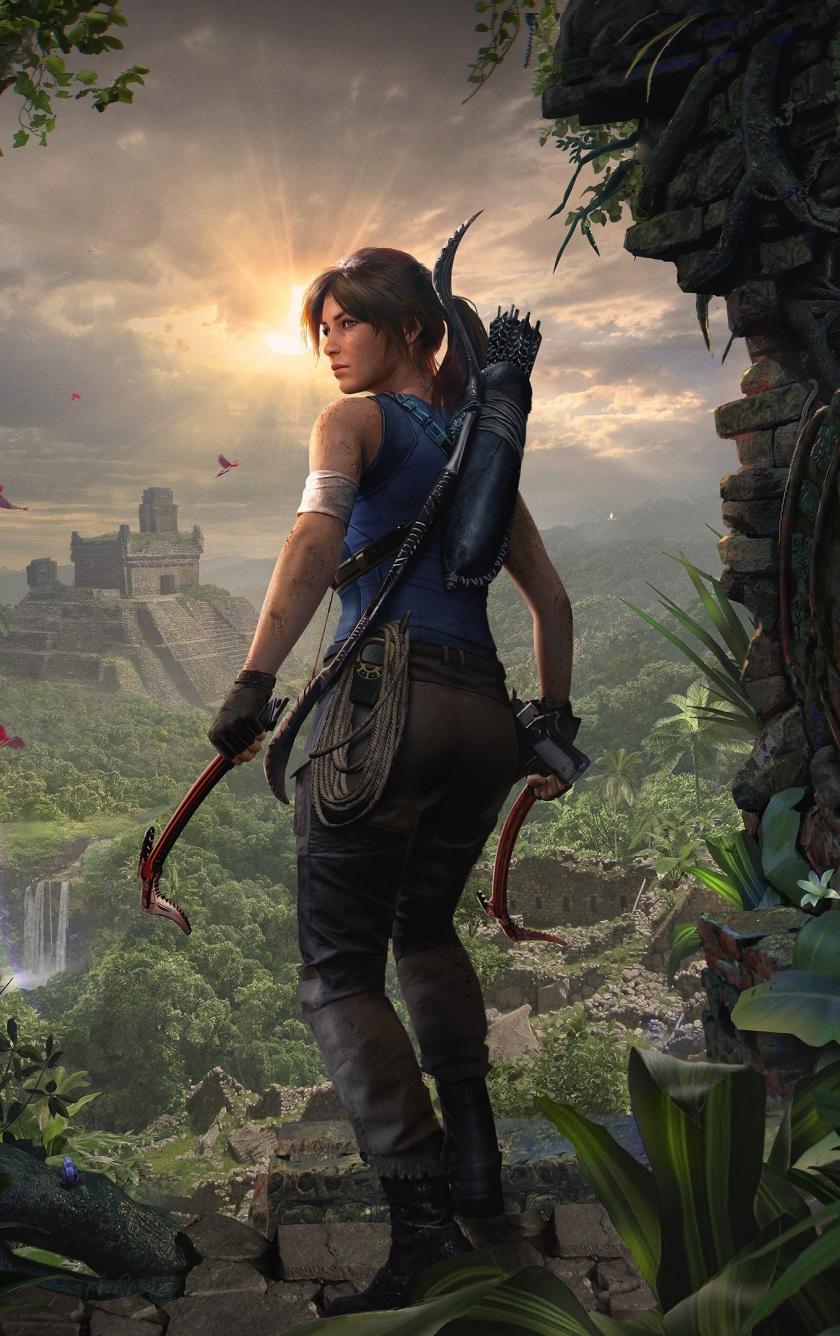 840x1336 Download 840x1336 wallpaper explorer, video game, lara croft, shadow of the tomb raider, iphone iphone 5s, iphone 5c, ipod touch, 840x1336 HD image, background, 23101