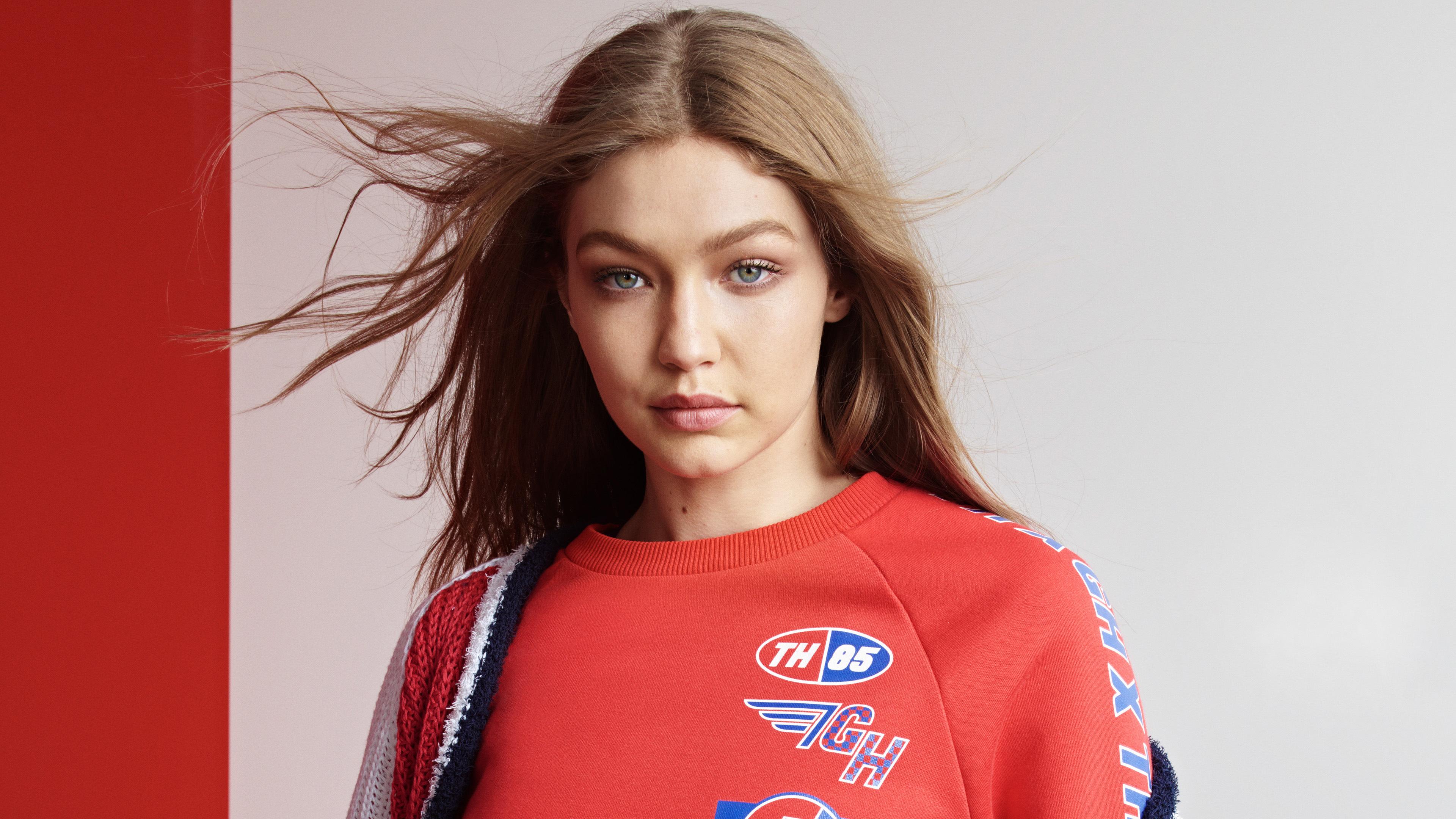 3840x2160 Wallpaper 4k 2019 Gigi Hadid Tommy Hilfiger Photohoot Wallpaper