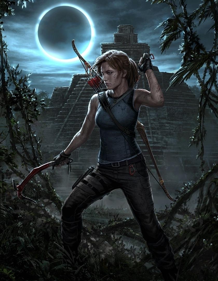 840x1080 Download 840x1336 wallpaper shadow of the tomb raider, archer, lara croft, video game, iphone iphone 5s, iphone 5c, ipod touch, 840x1336 HD image, background, 7092