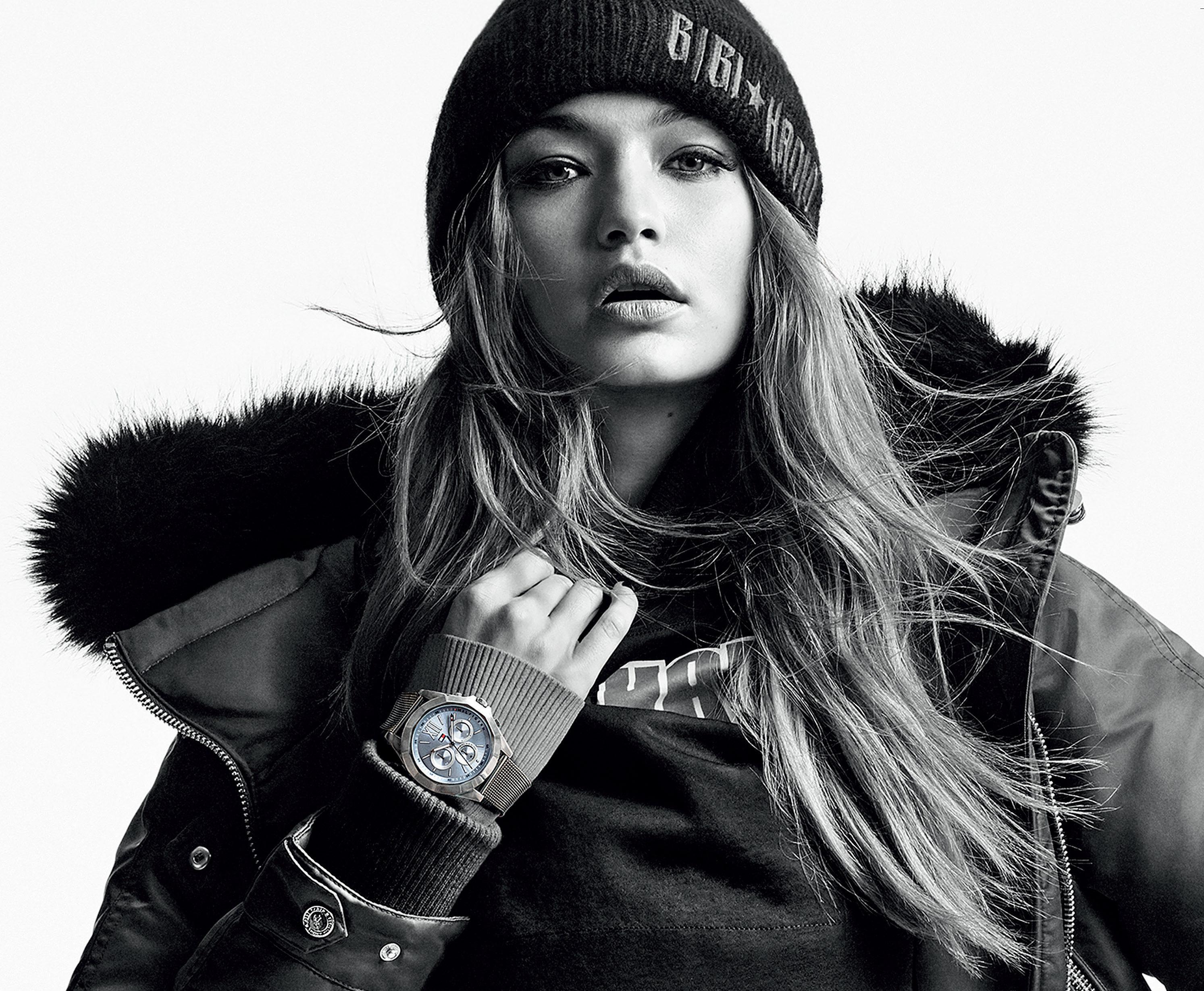 2987x2460 Gigi Hadid Tommy Hilfiger Watch 2017 iPad Air HD 4k Wallpaper, Image, Background, Photo and Picture