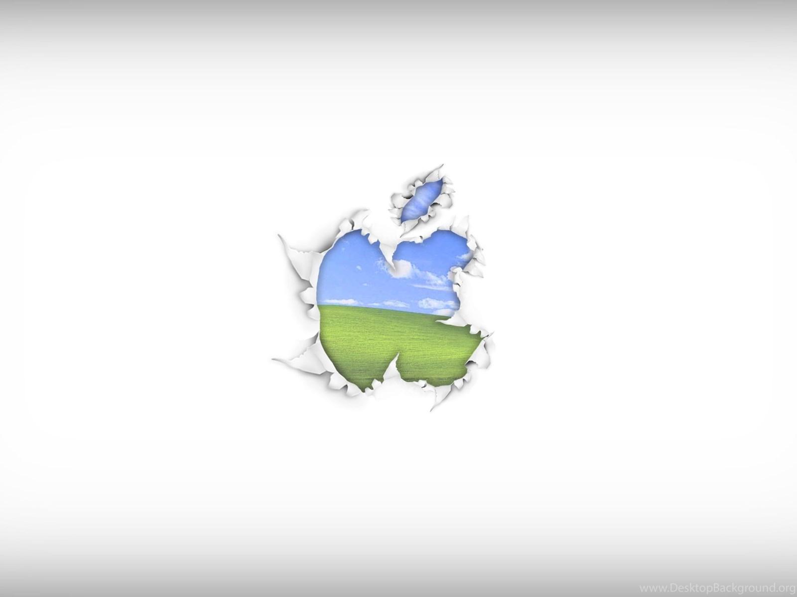1600x1200 Wallpaper Clean, Windows, Apple, Logo, Windows XP, Paper, White. Desktop Background