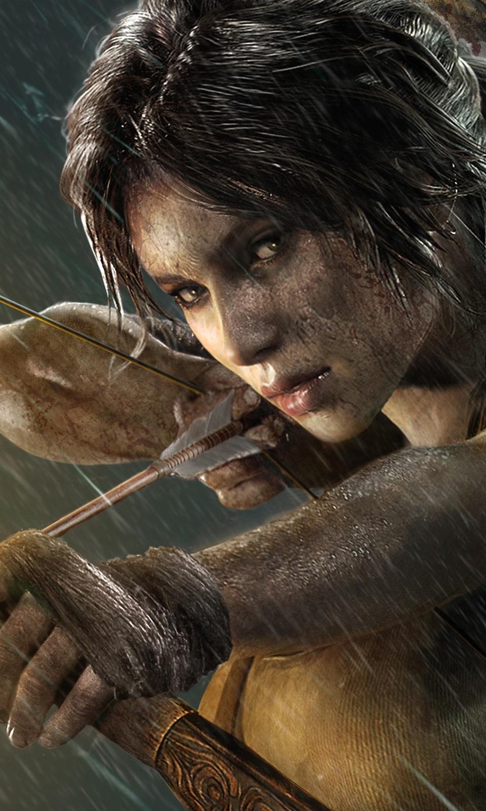 960x1600 iPhone Tomb Raider Wallpaper 4k