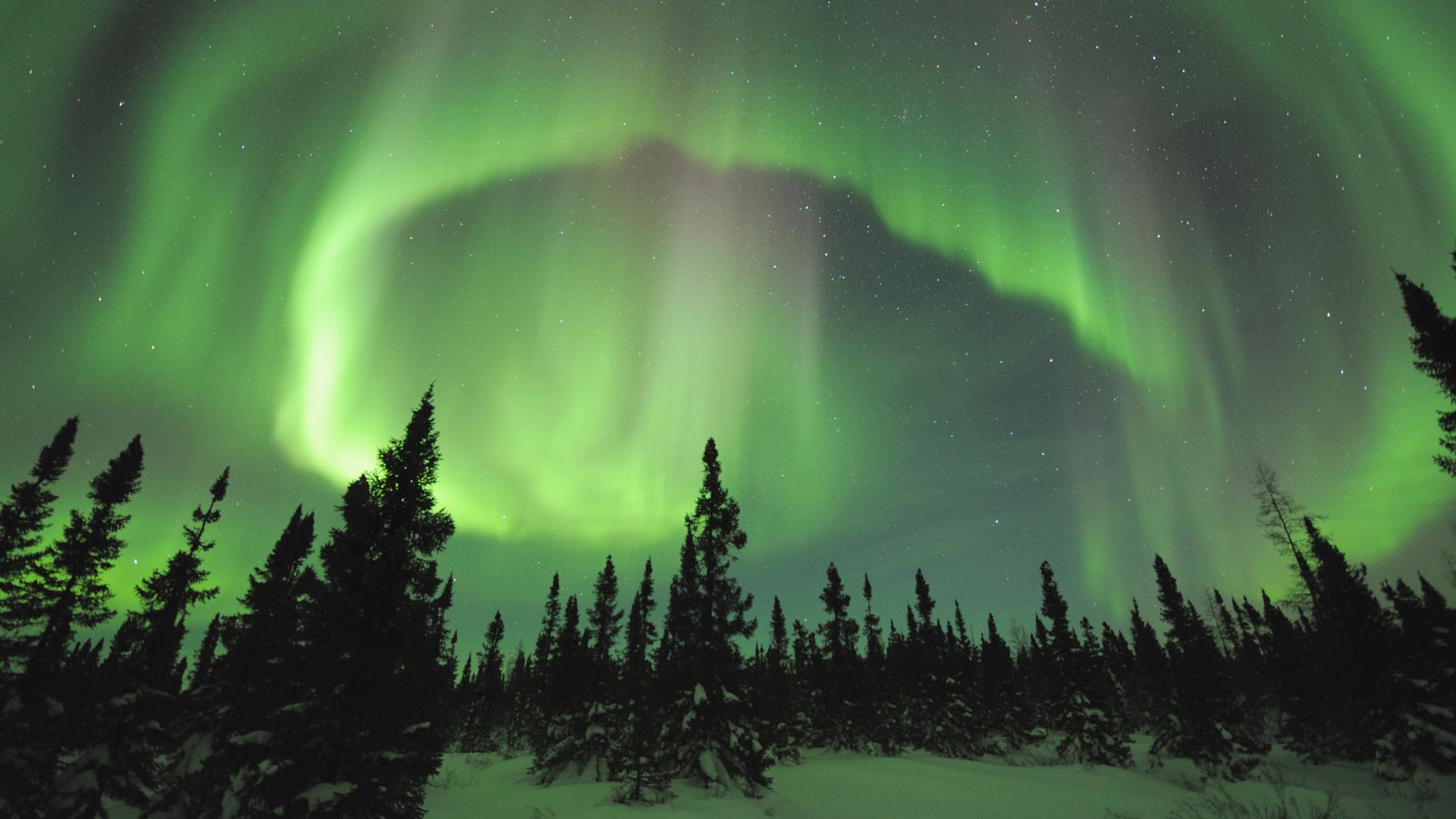 1920x1080 Green Aurora HD Wallpaperx1080