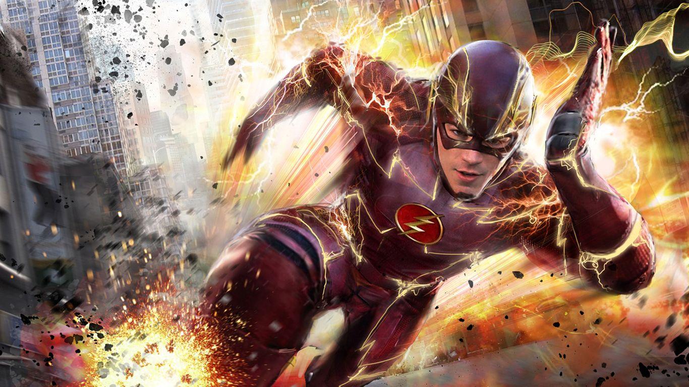 1366x768 The Flash Wallpaper, Fantastic The Flash Image HD Widescreen