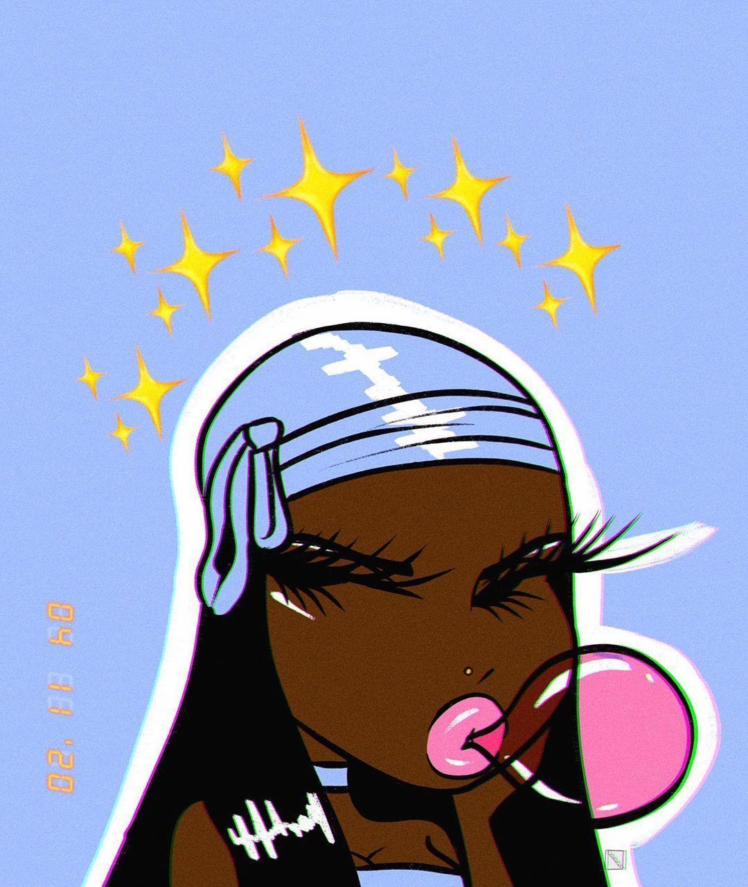 1080x1282 Powerpuff Baddie Wallpaper