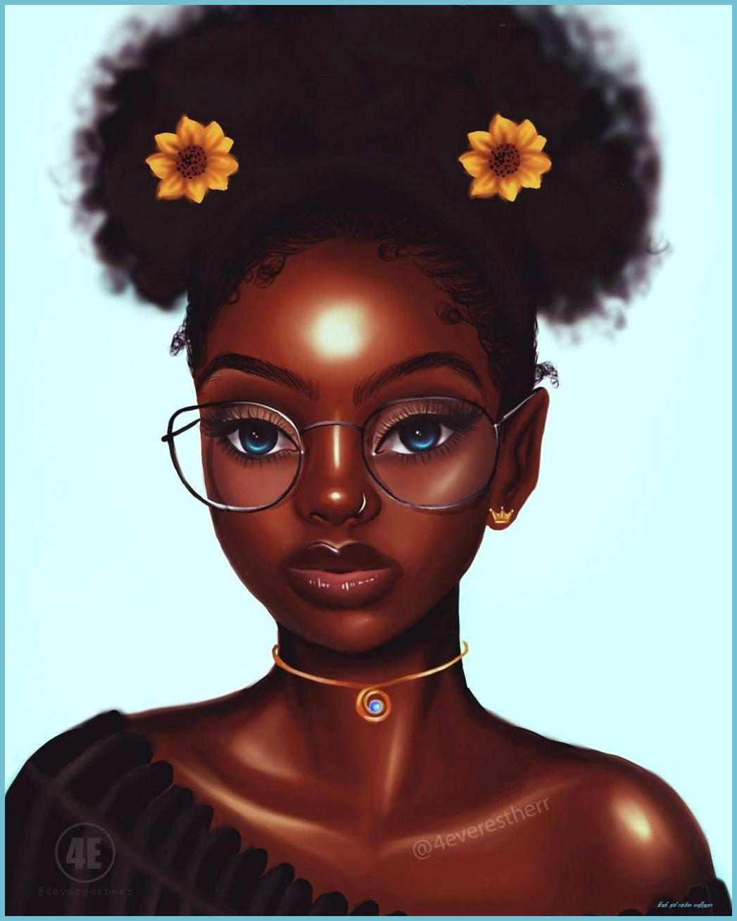 1047x1309 Black Girl Cartoon Wallpaper Girl Cartoon Wallpaper