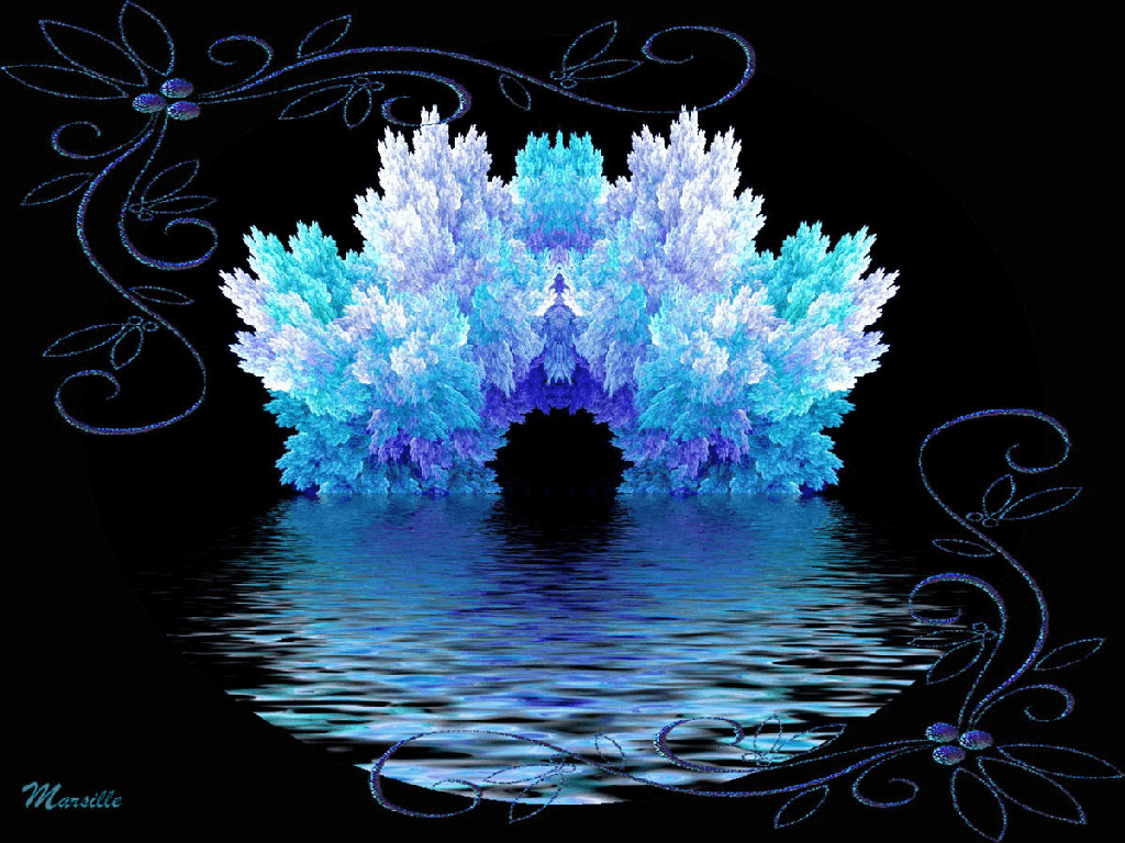 1024x768 Fractal Art Wallpaper