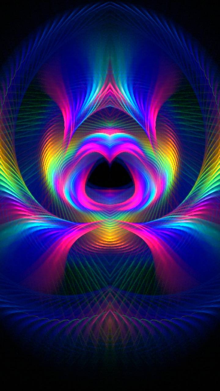 720x1280 HD Fractal Art Wallpaper