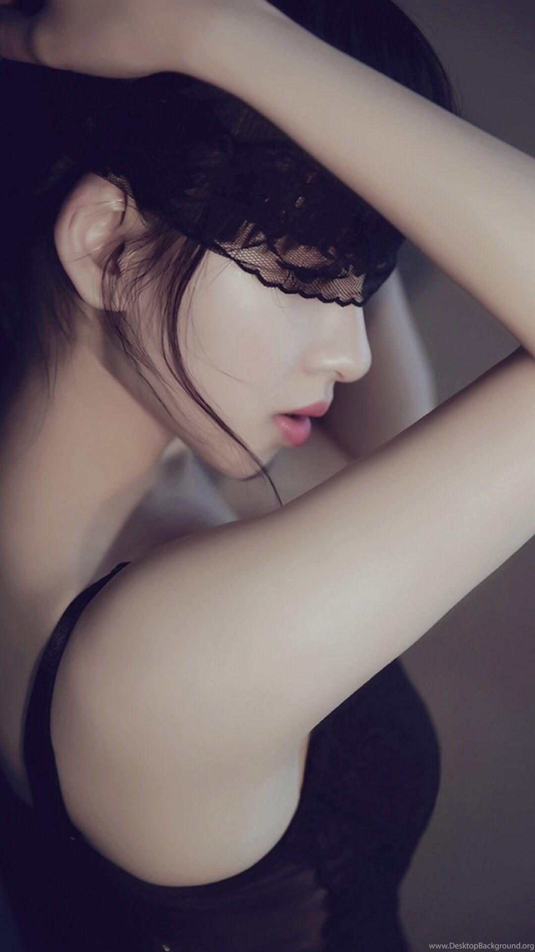 1080x1920 Pure Elegant Beauty Lace Girl iPhone 6 Wallpaper Download Desktop Background