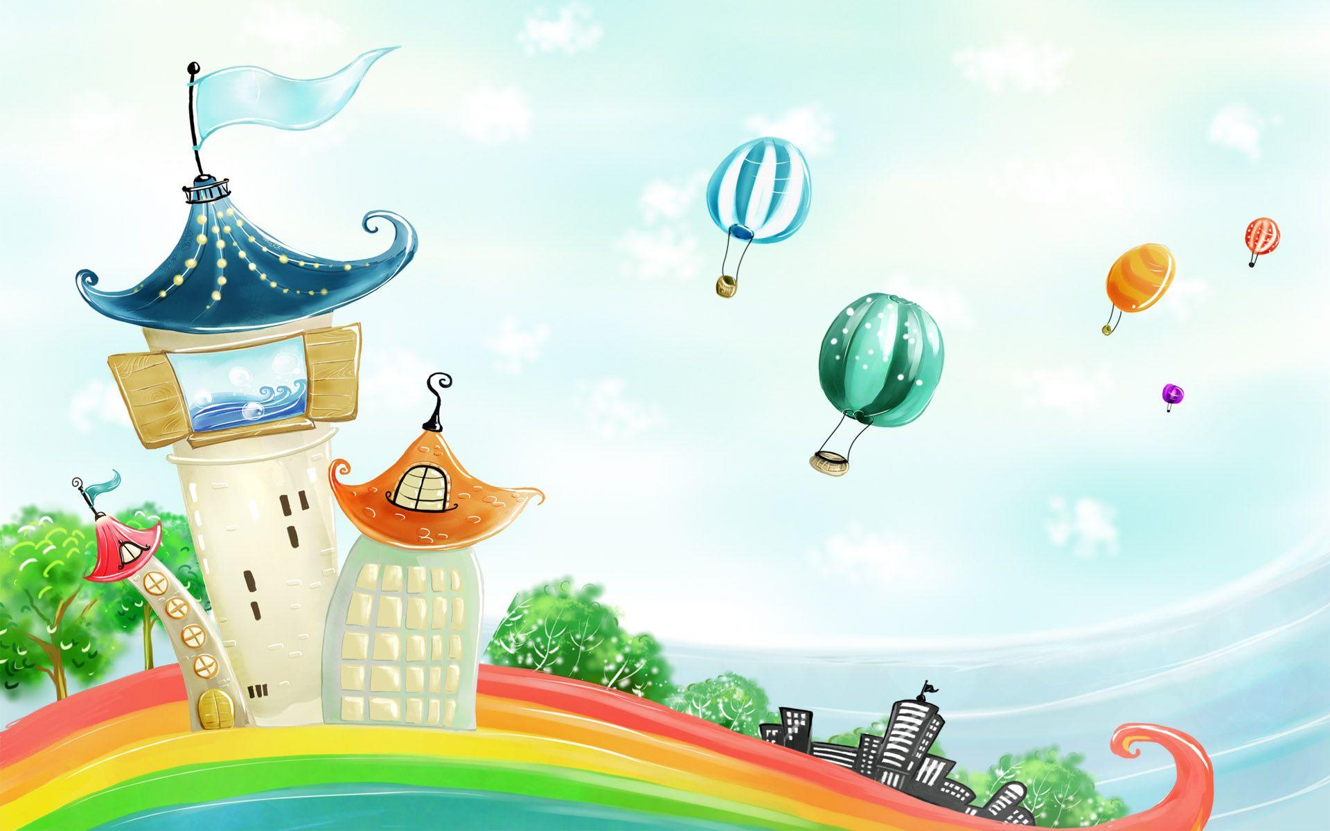 1920x1200 Desktop Cartoon HD Wallpaper