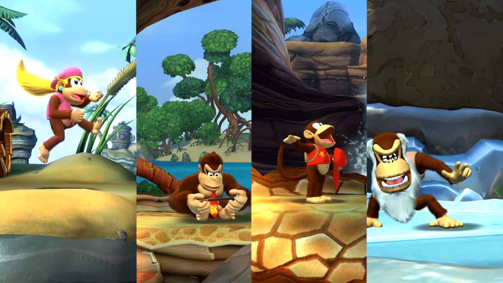 1600x900 Diddy Kong Donkey Kong Country Tropical Freeze HD Wallpaper