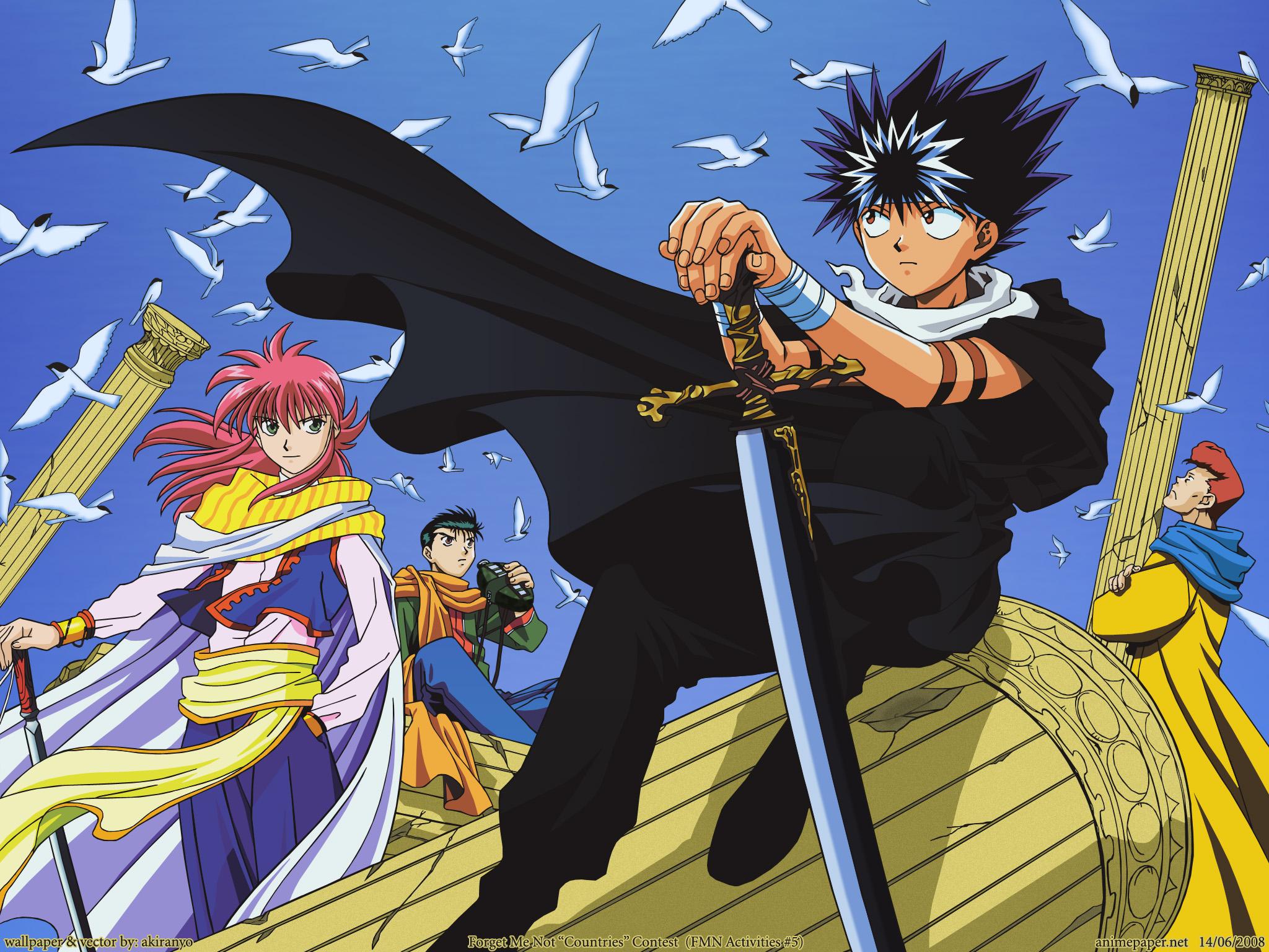 2048x1536 Yuu Yuu Hakusho Wallpaper: Desert Warriors