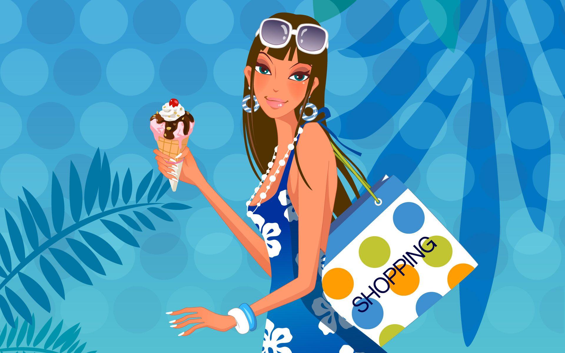 1920x1200 Fashion Illustration Women Wallpaper 16906 women