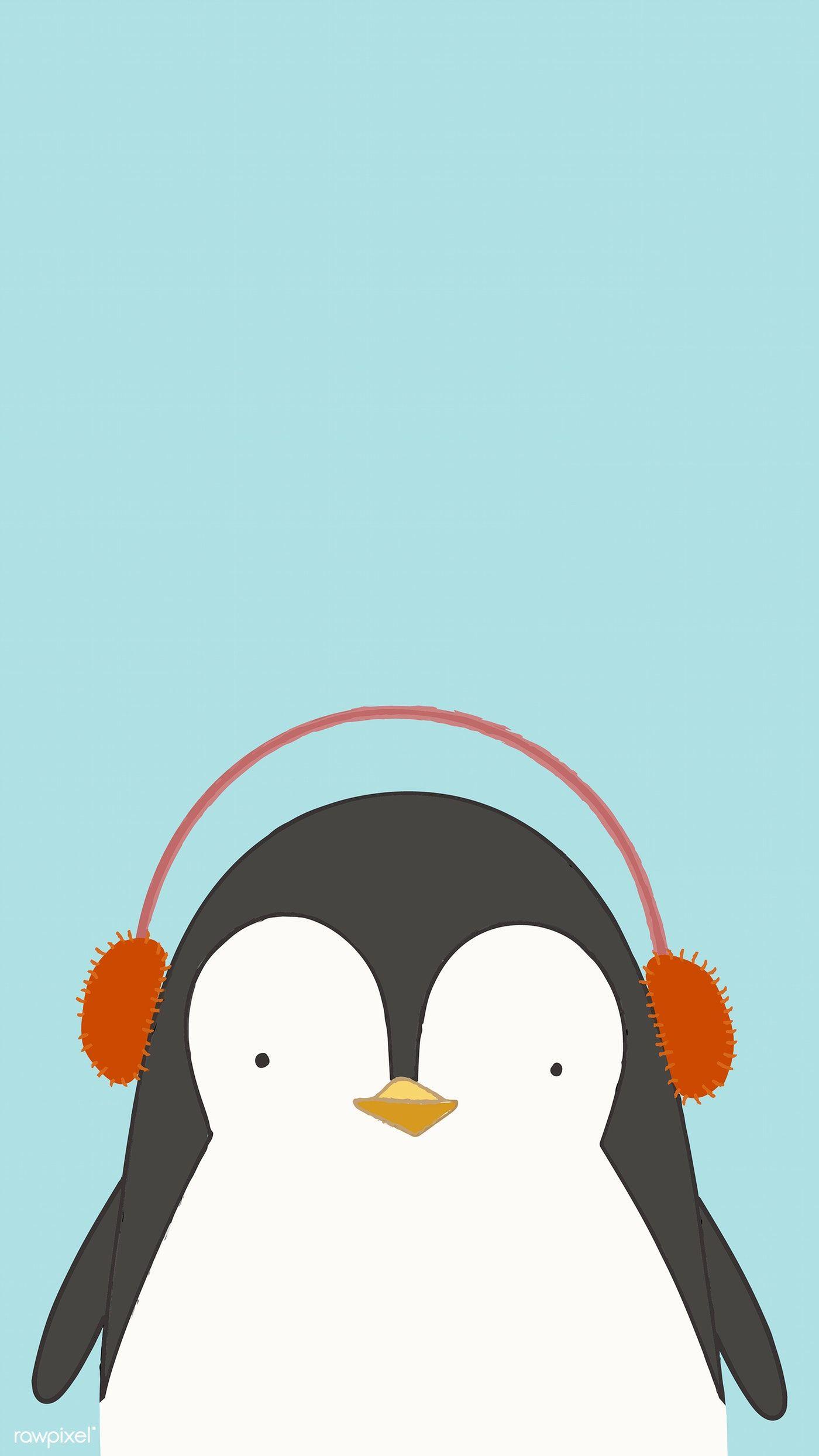 1400x2488 Cute Penguins Wallpaper