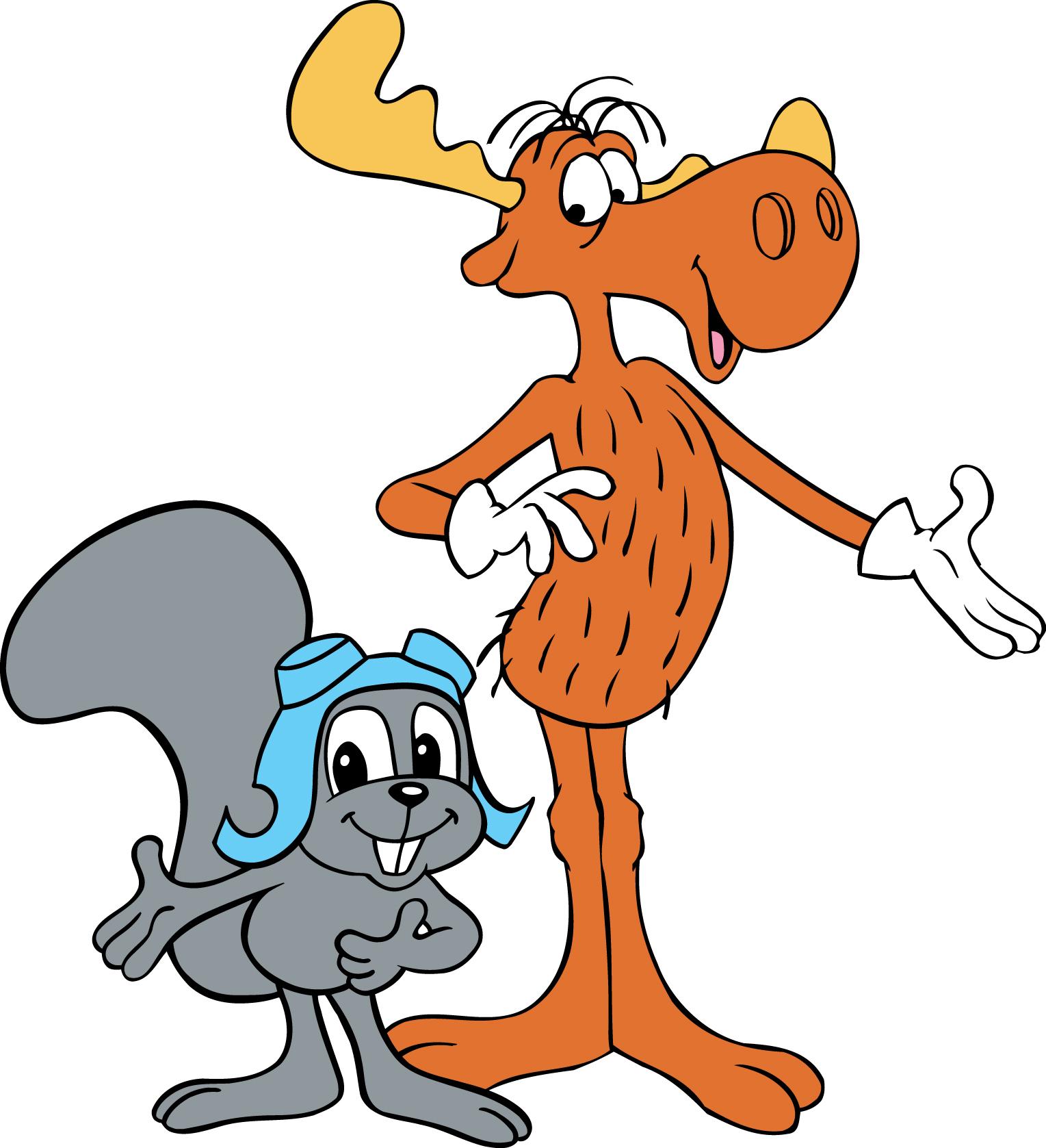 1529x1677 Rocky and Bullwinkle HD Wallpaper