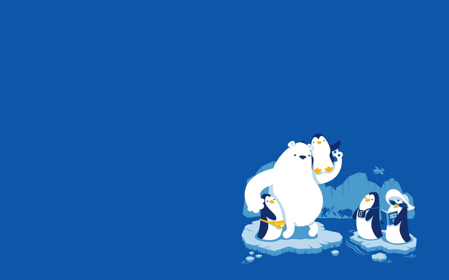 1440x900 penguins on holiday huh it didn show up here is8230 1440x900 wallpaper High Quality Wallpaper, High Definition Wallpaper