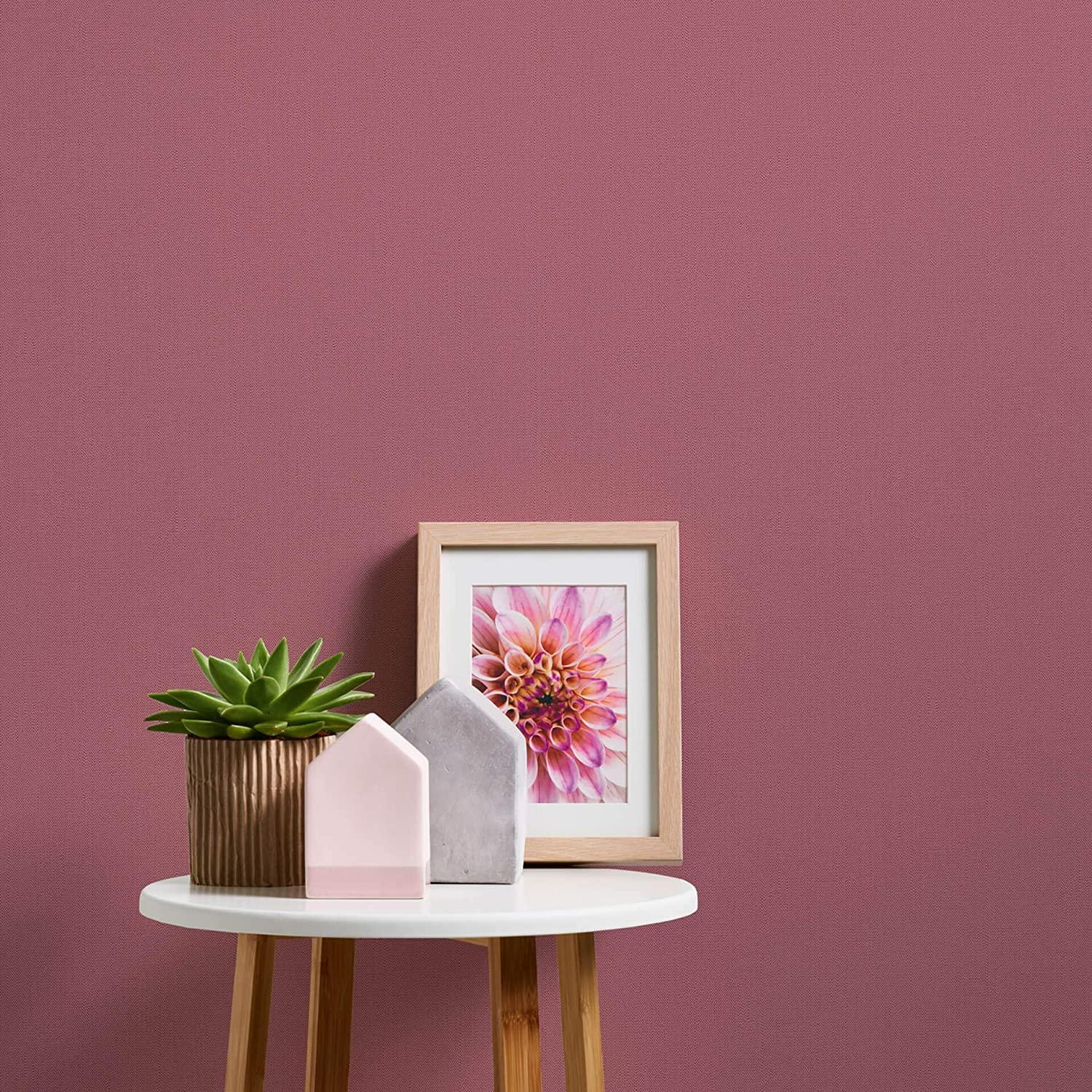 1500x1500 Patterned.wallpaper Elegant Wallpaper In Pastel Colour Salmon Pink Modern Non Woven Wallpaper Delicate Bedroom Luxury Wallpaper Made In Germany : Amazon.co.uk: DIY & Tools