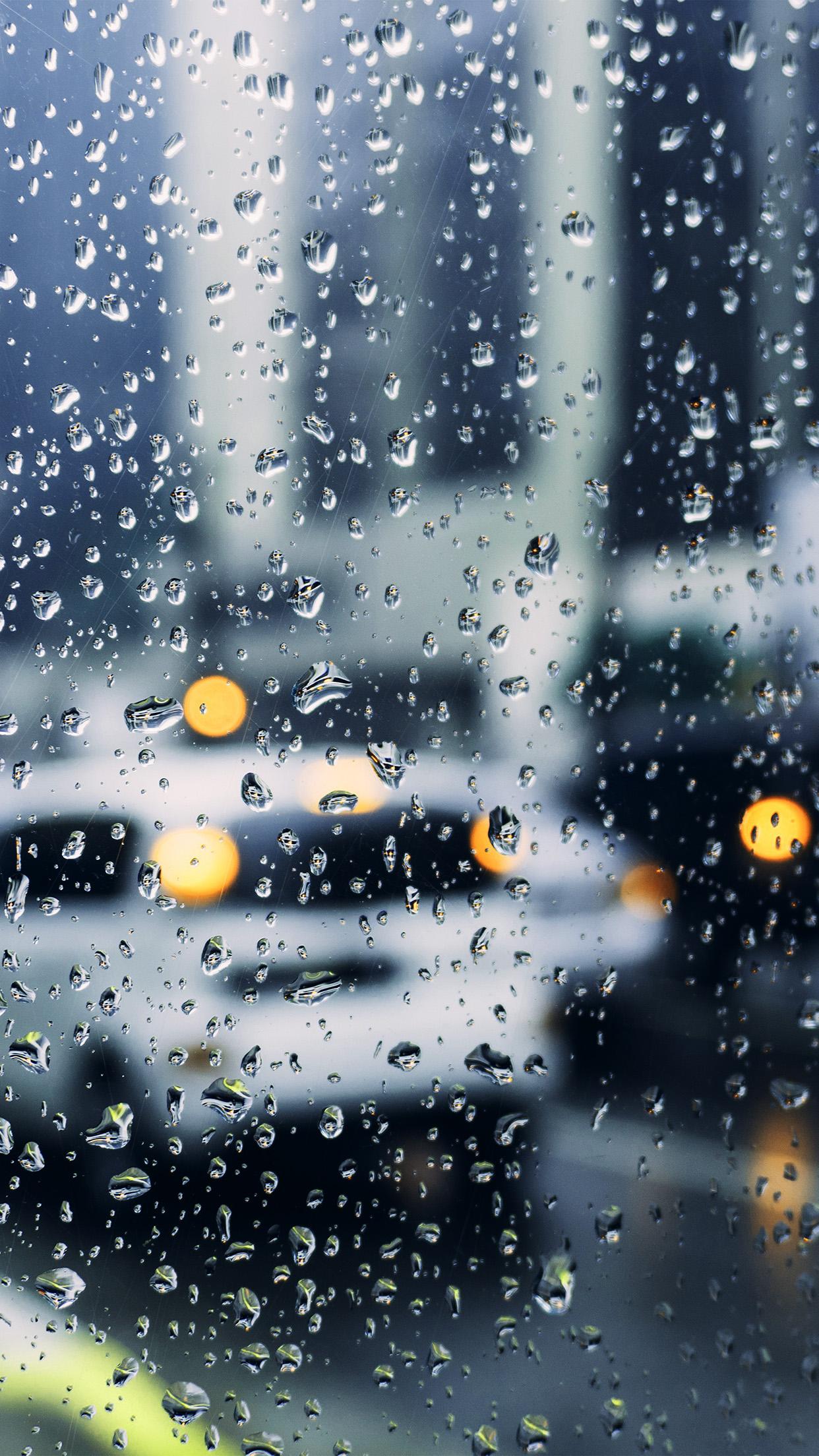 1242x2208 Wallpaper Anime Sad Rain
