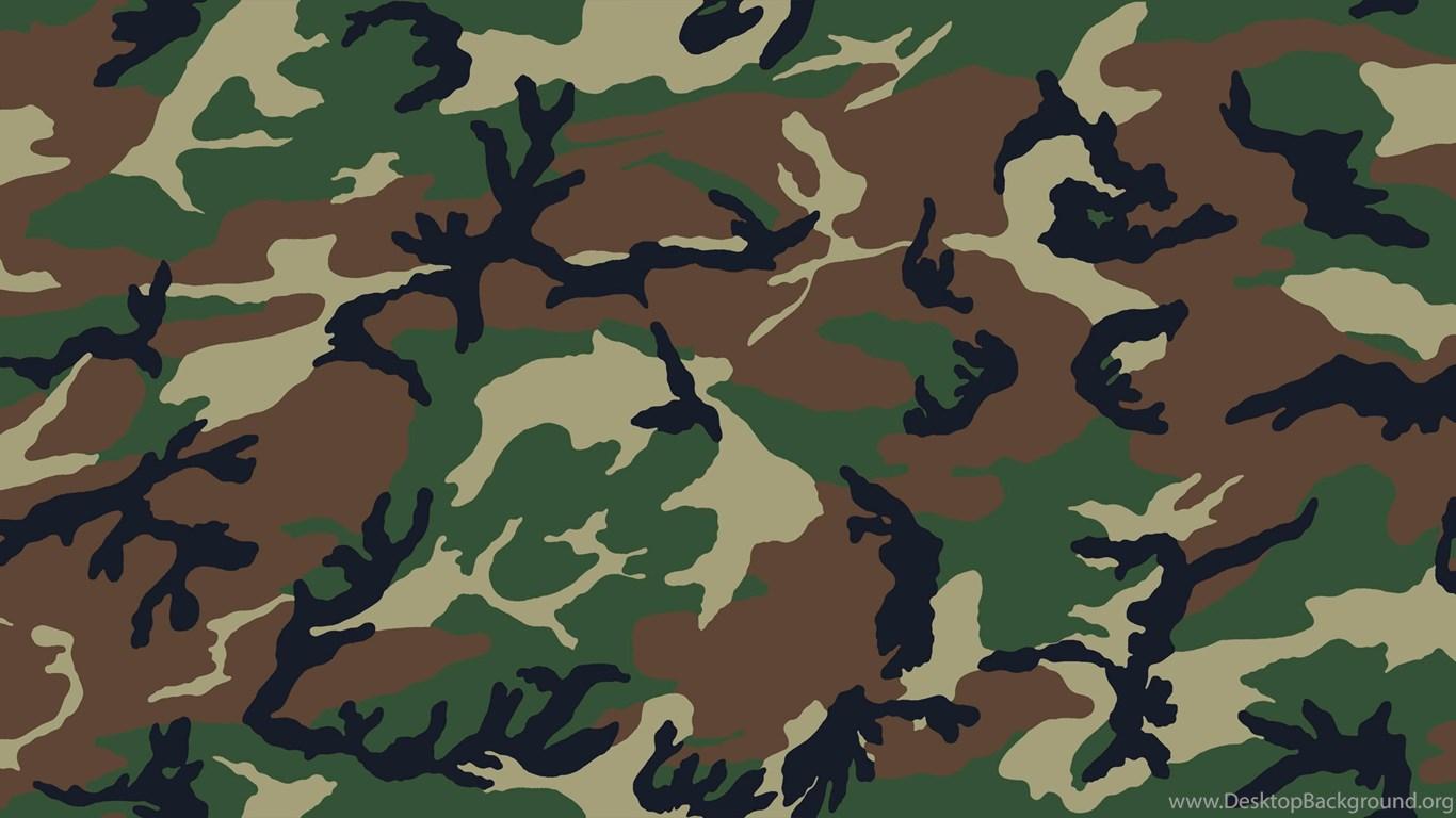 1366x768 Camouflage, Art, Abstract, Army, Shapes HD Wallpaper Desktop Background