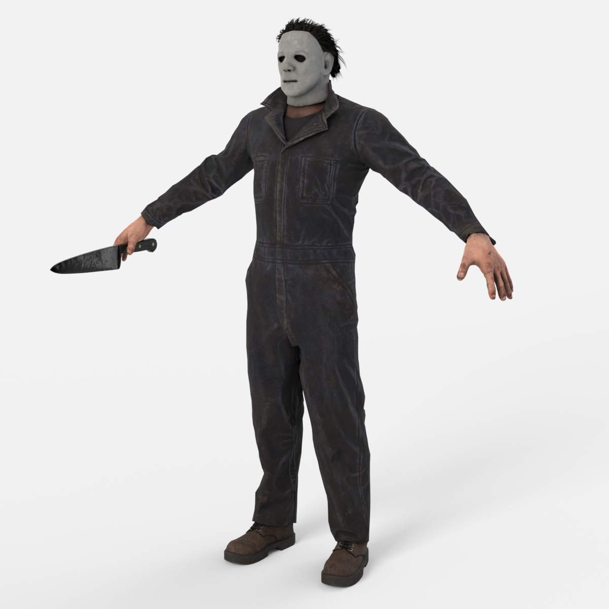 1200x1200 Michael Myers from Dead By Daylight 3D Model