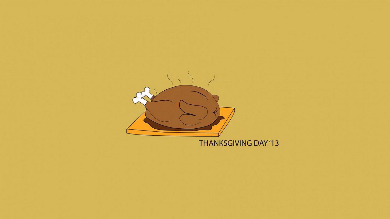 1280x720 Wallpaper thanksgiving day, turkey, holiday hd, picture, image