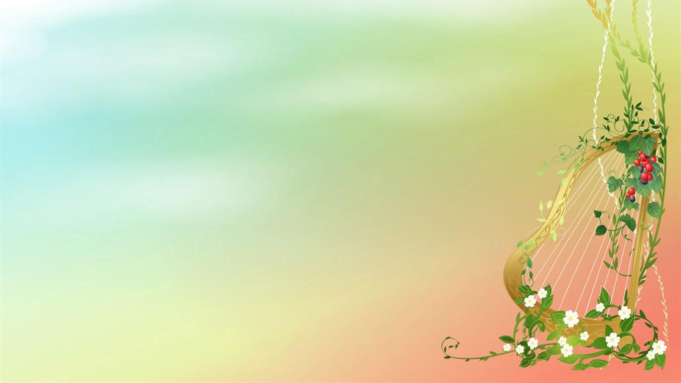 1366x768 Cartoon Fairies Wallpaper