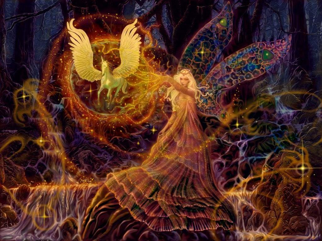 1024x768 Fairy Wallpaper