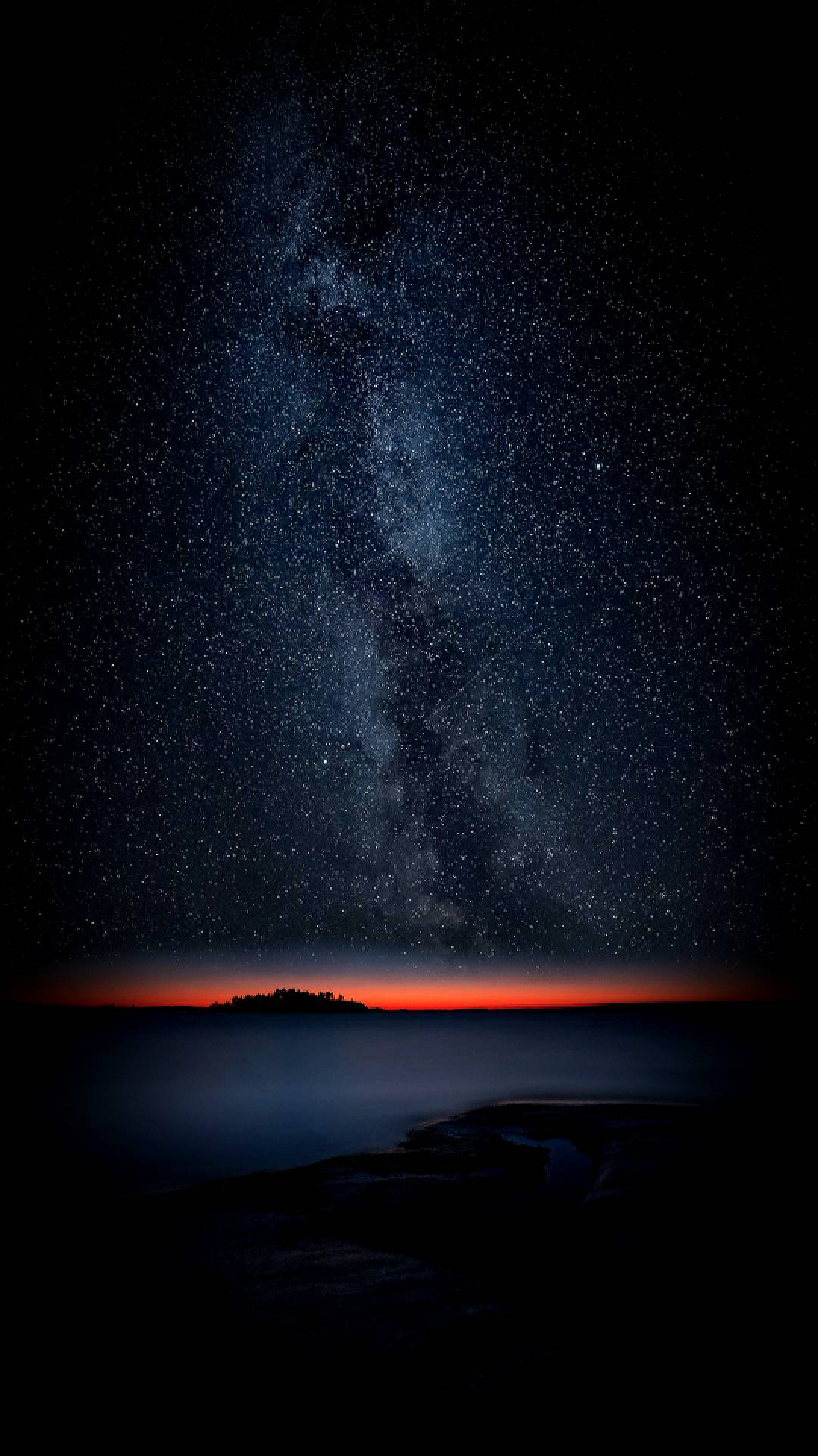 1080x1920 Dark Calm Aesthetics Wallpaper