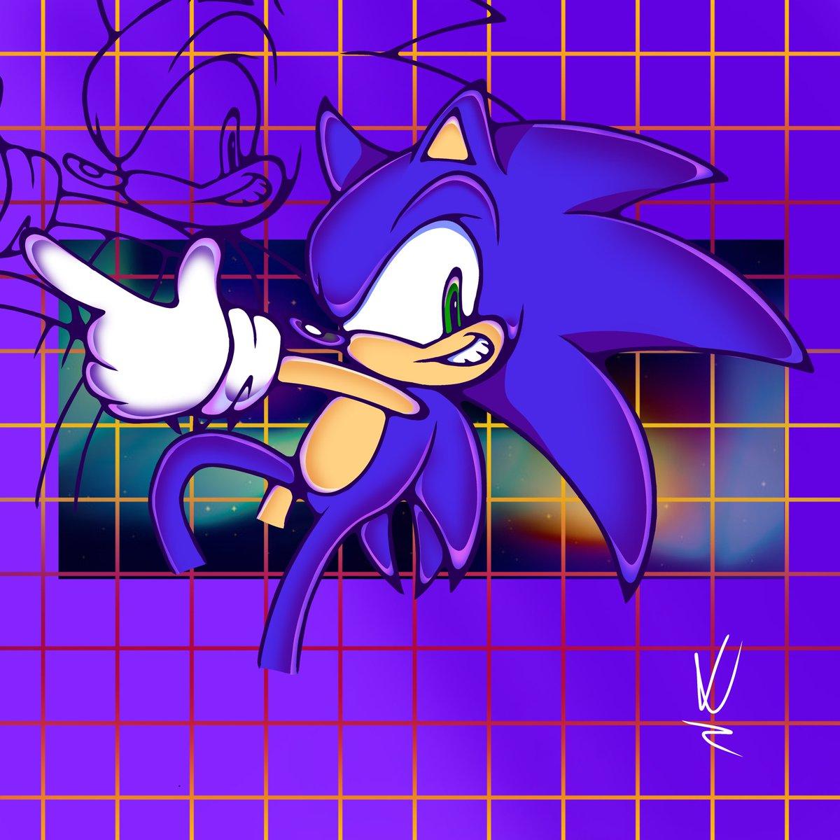 Sonic Vaporwave Wallpapers - Top Free Sonic Vaporwave Backgrounds ...