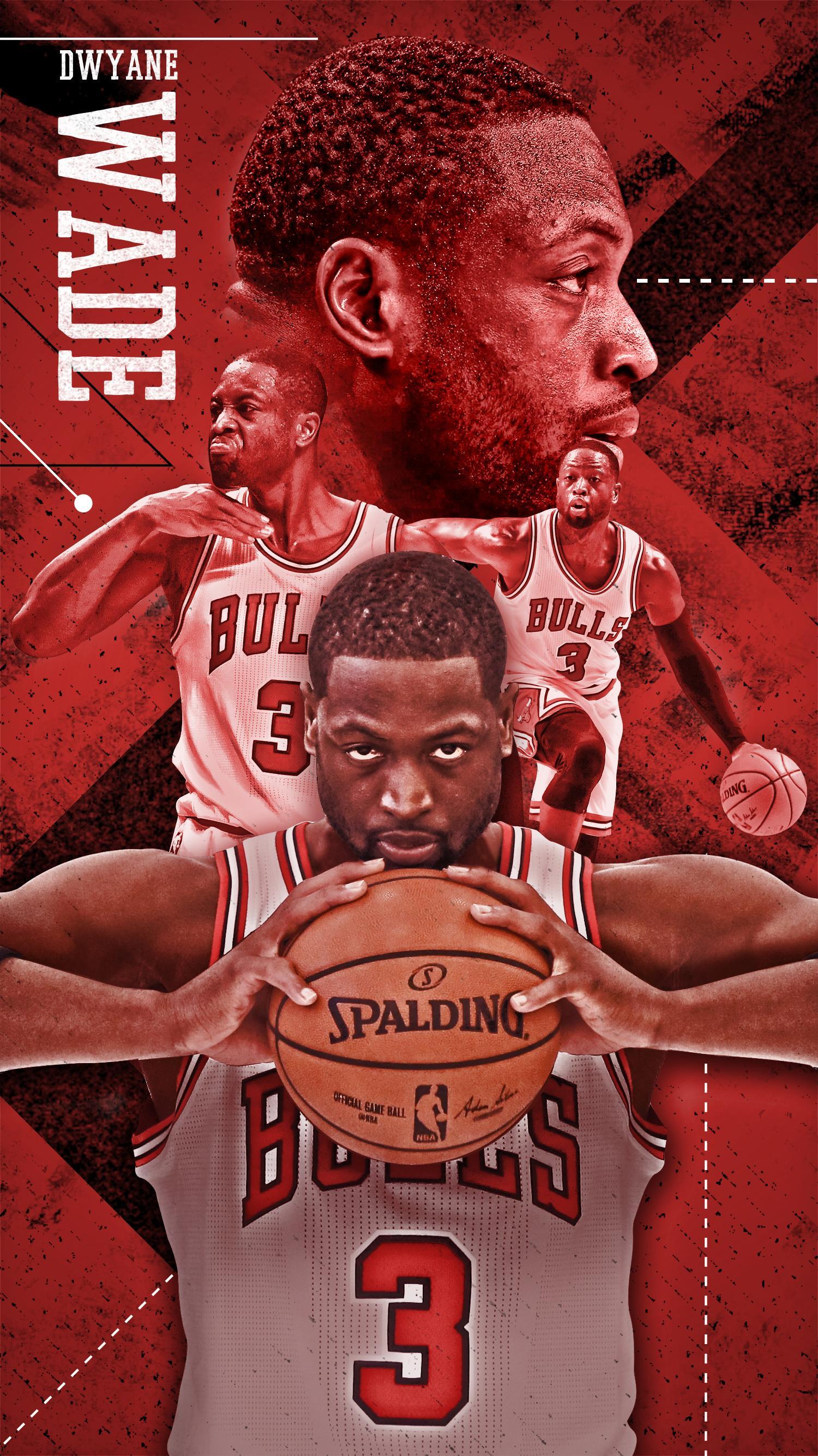 1500x2668 Dwyane Wade Chicago Bulls Wallpaper