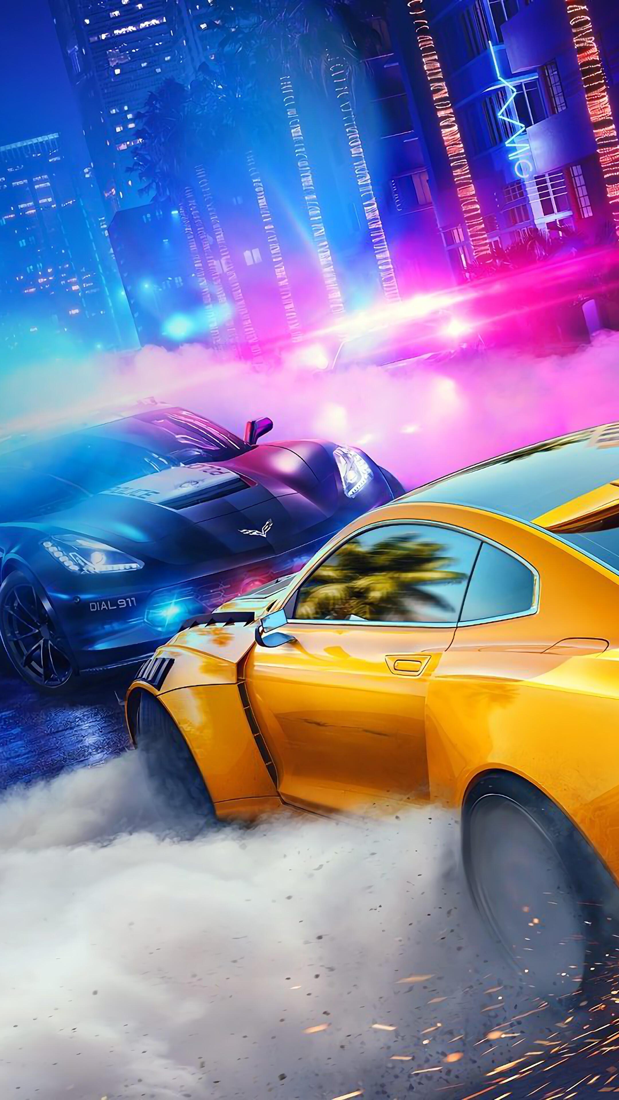 2160x3840 Need for Speed Heat, Cars, Drifting, 4K phone HD Wallpaper, Image, Background, Photo and Picture. Mocah HD Wallpaper