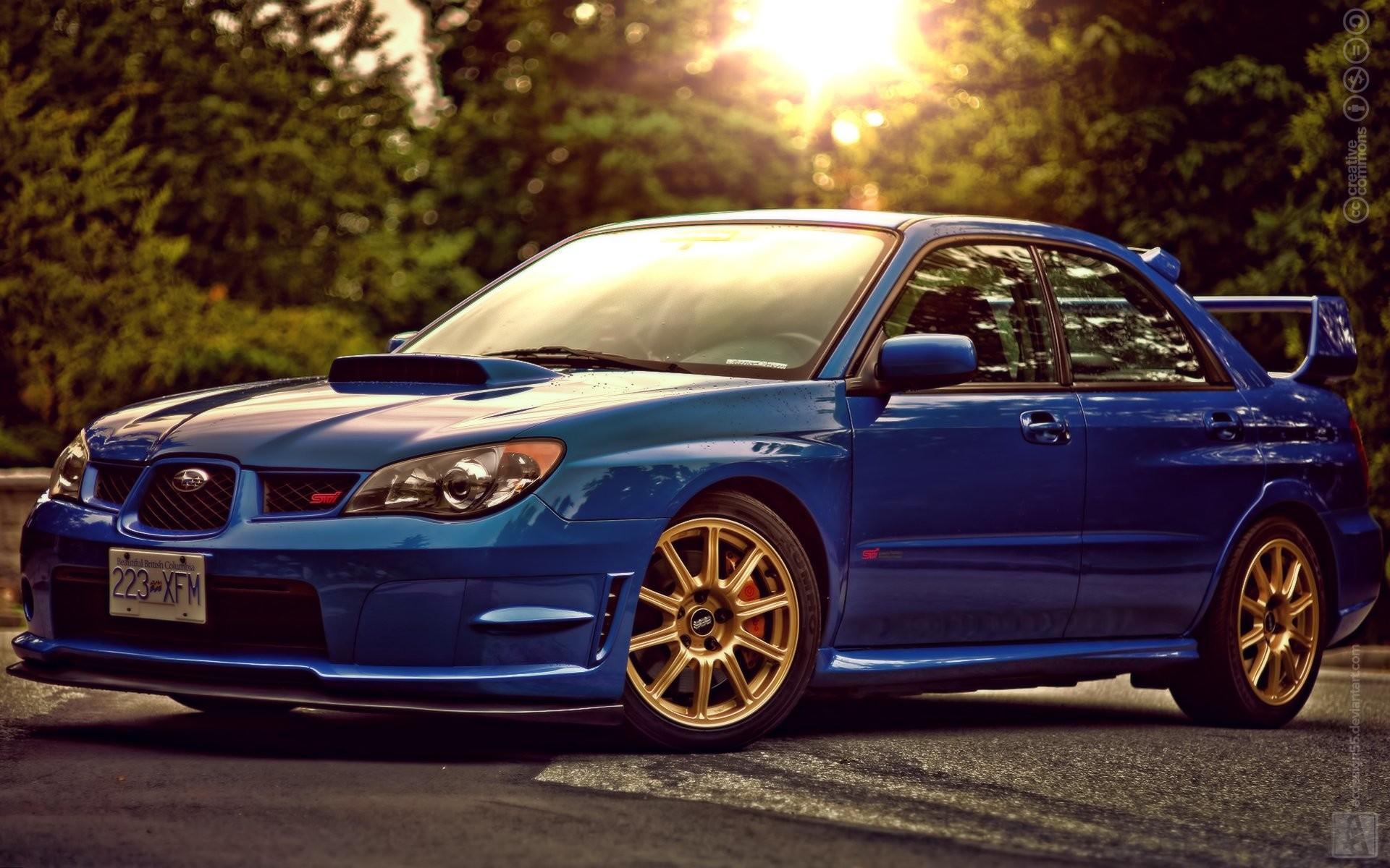 1920x1200 Subaru Impreza Wrx Sti Blue Wallpaper Wrx Sti Impreza HD Wallpaper