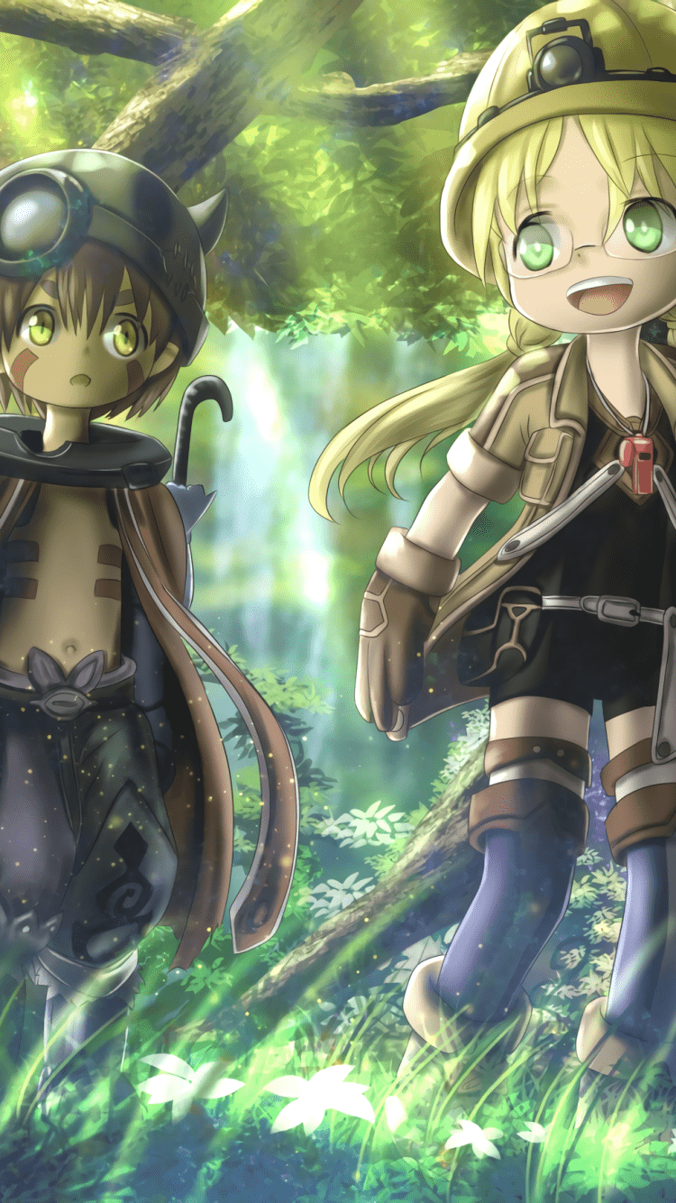 750x1334 Made In Abyss Wallpaper