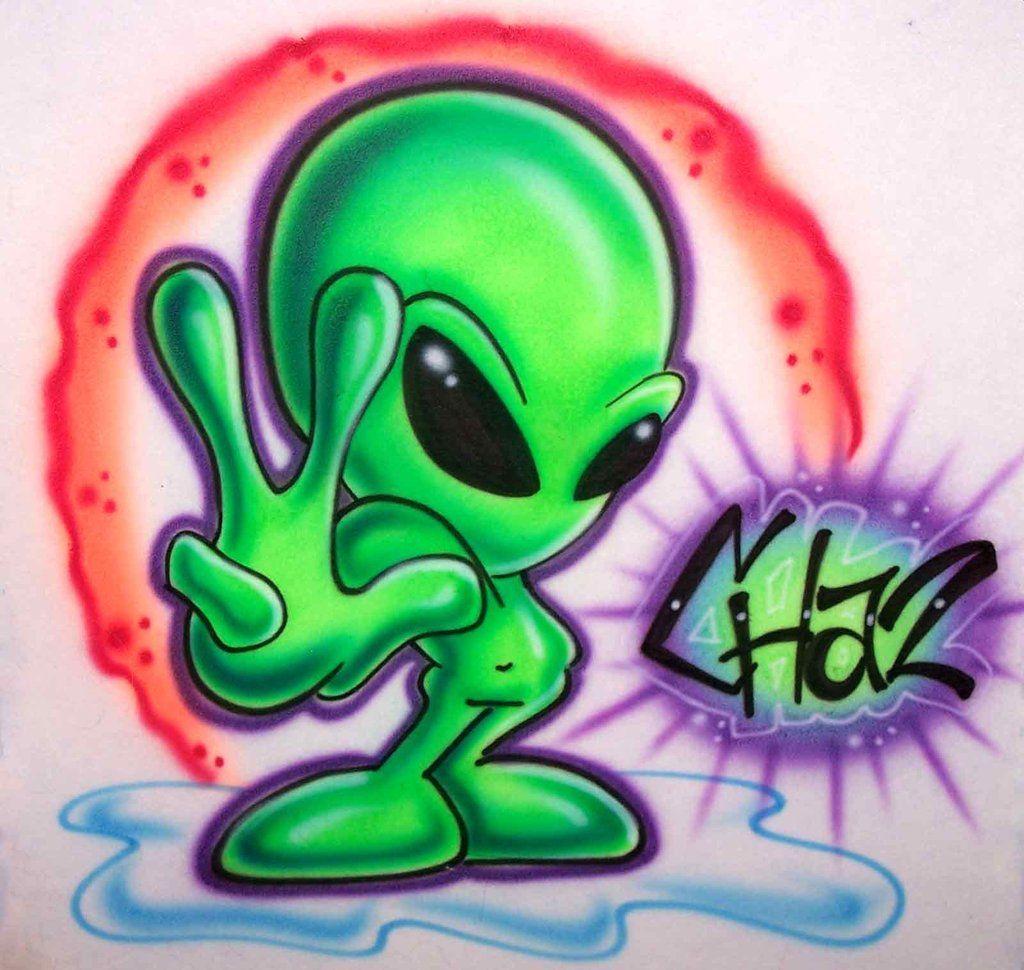 Graffiti Alien Wallpapers - Top Free Graffiti Alien Backgrounds ...