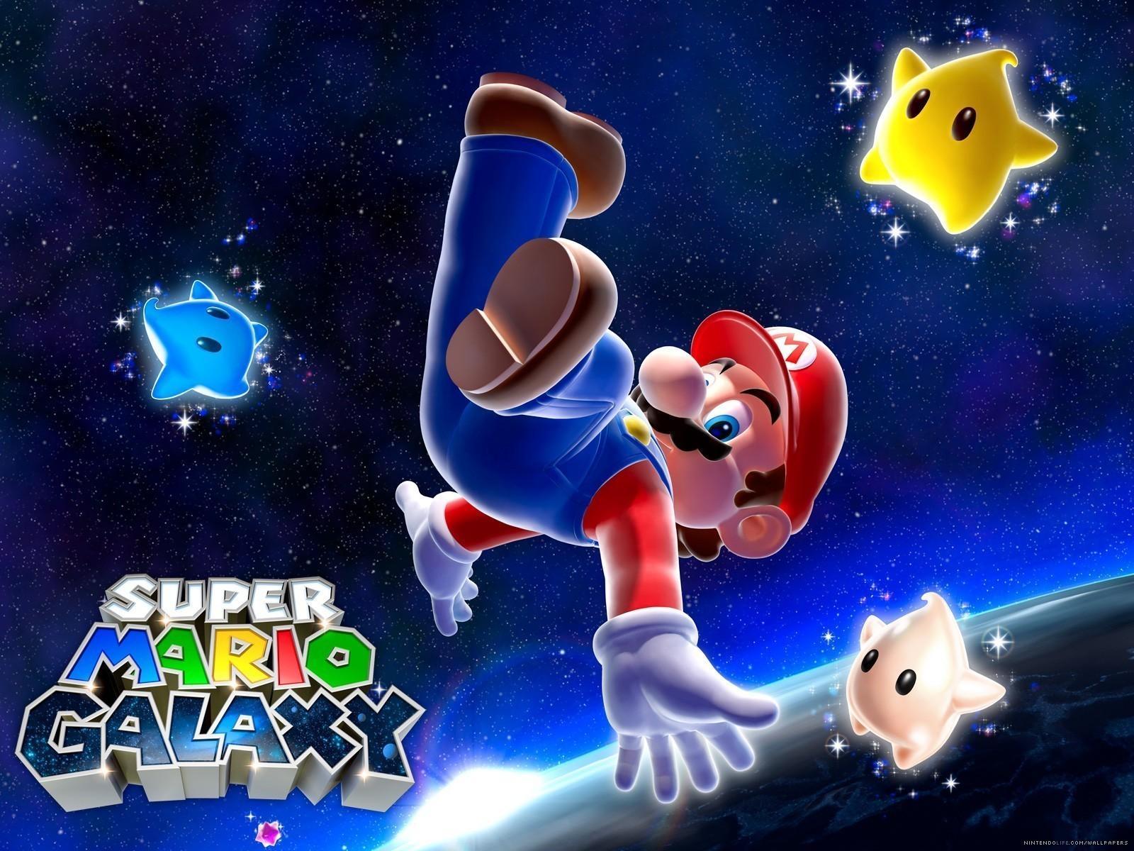 1600x1200 Super Mario Galaxy Wallpaper
