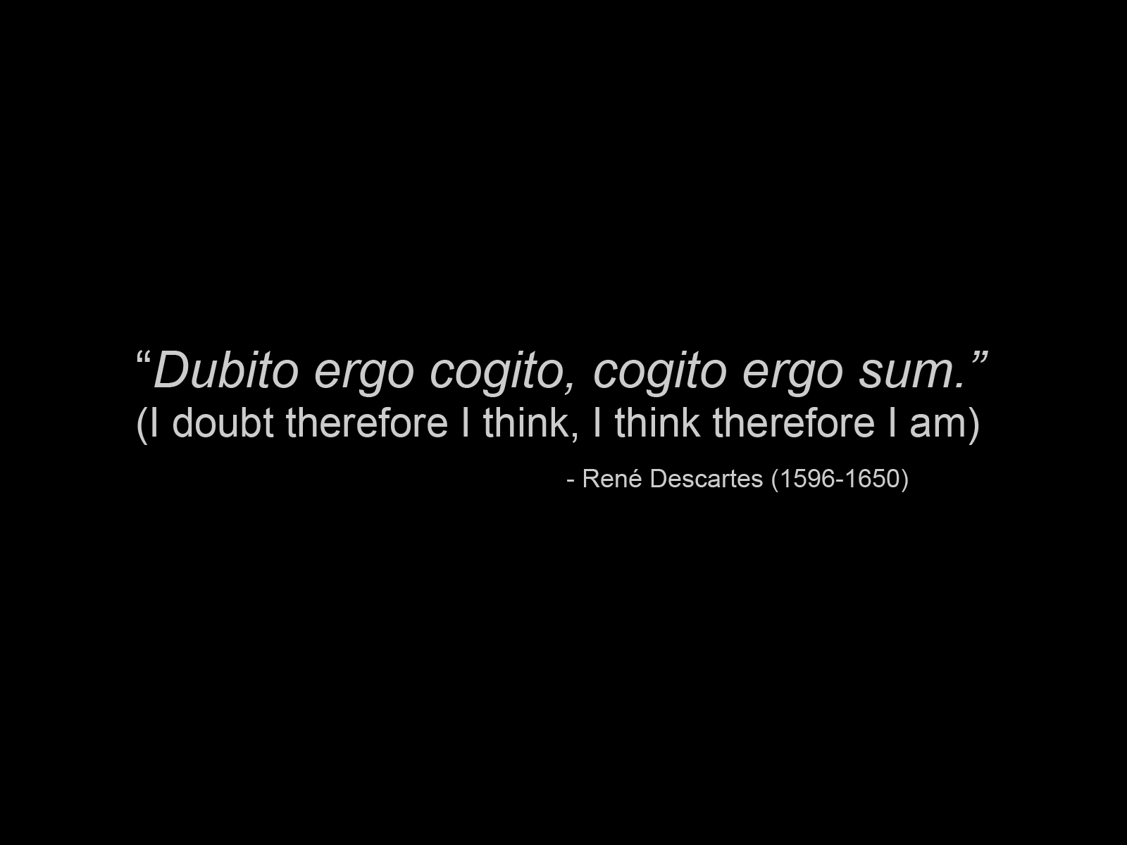 1600x1200 Philosophy Wallpaper