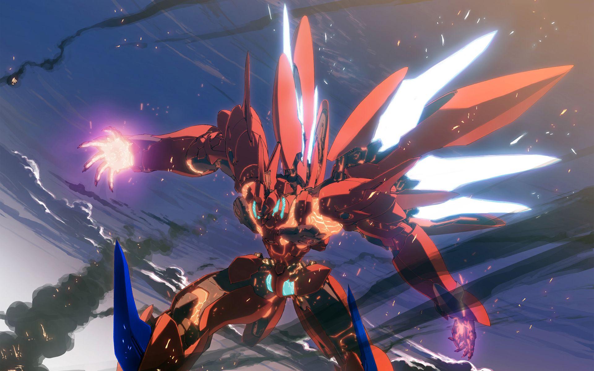 1920x1200 Wings robots futuristic mecha xenogears deskx1200 HD